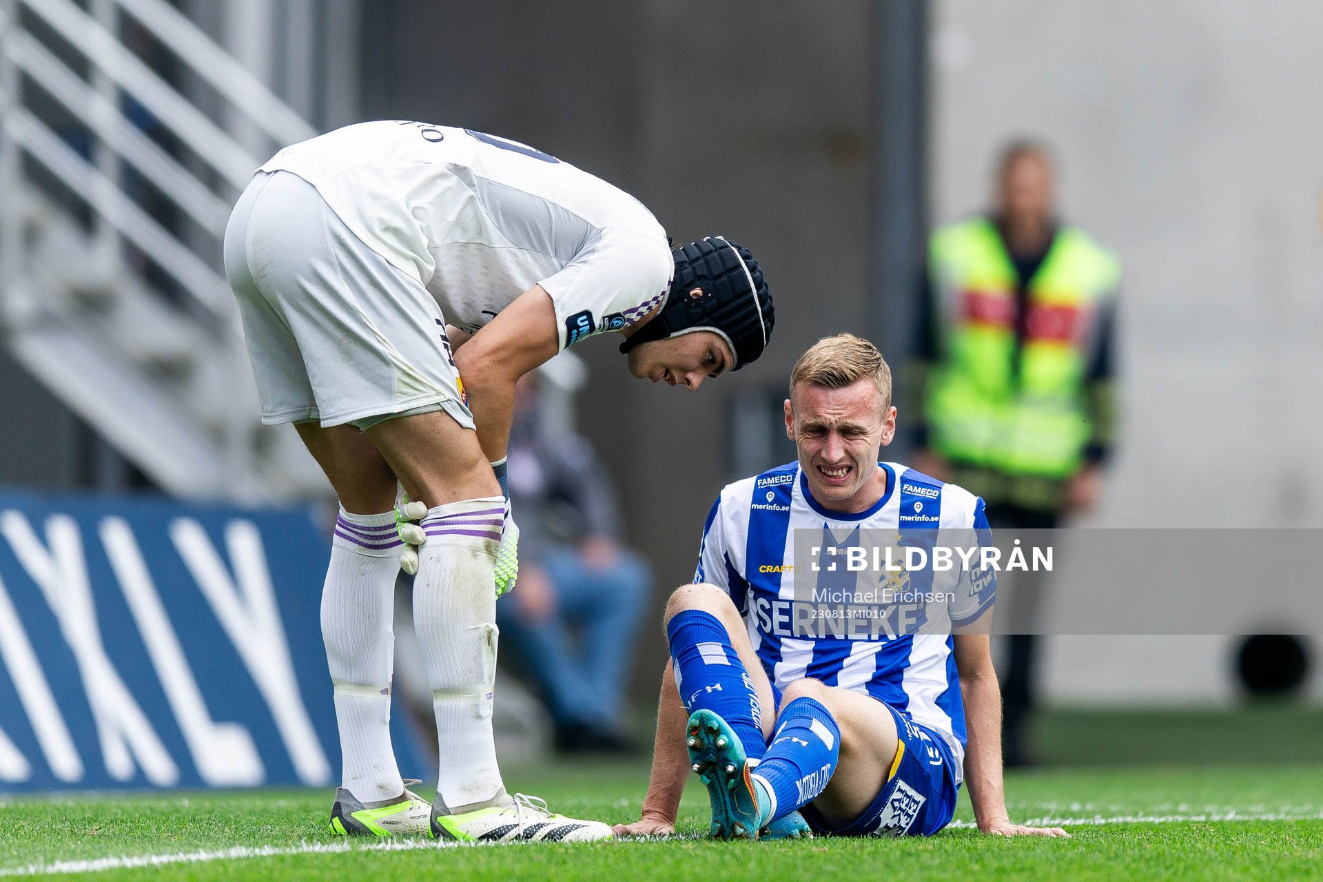 Djurgårdens målvakt Jacob Widell Zetterström och IFK