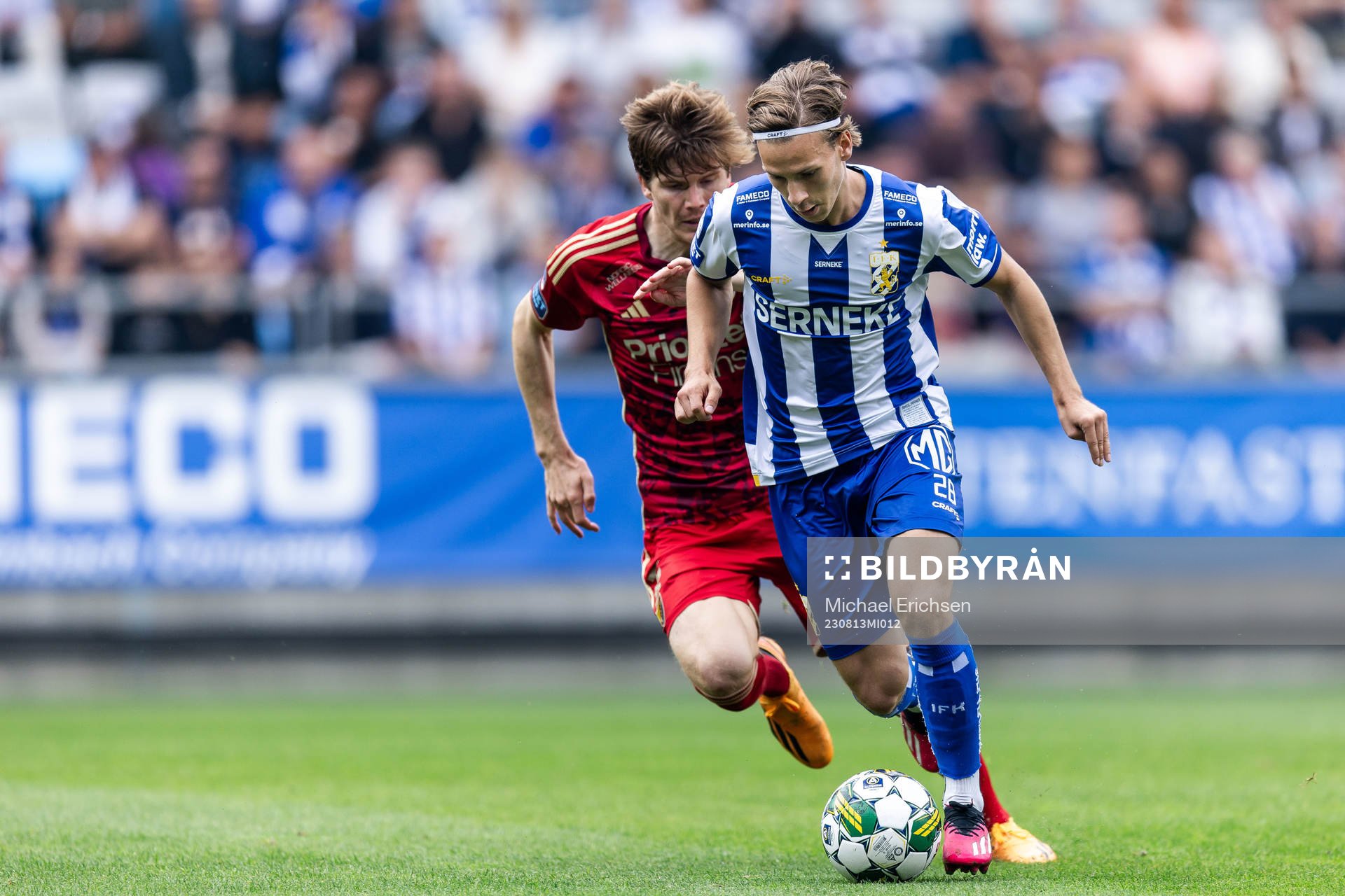 IFK Göteborgs Lucas Kåhed och Djurgårdens Oliver Berg