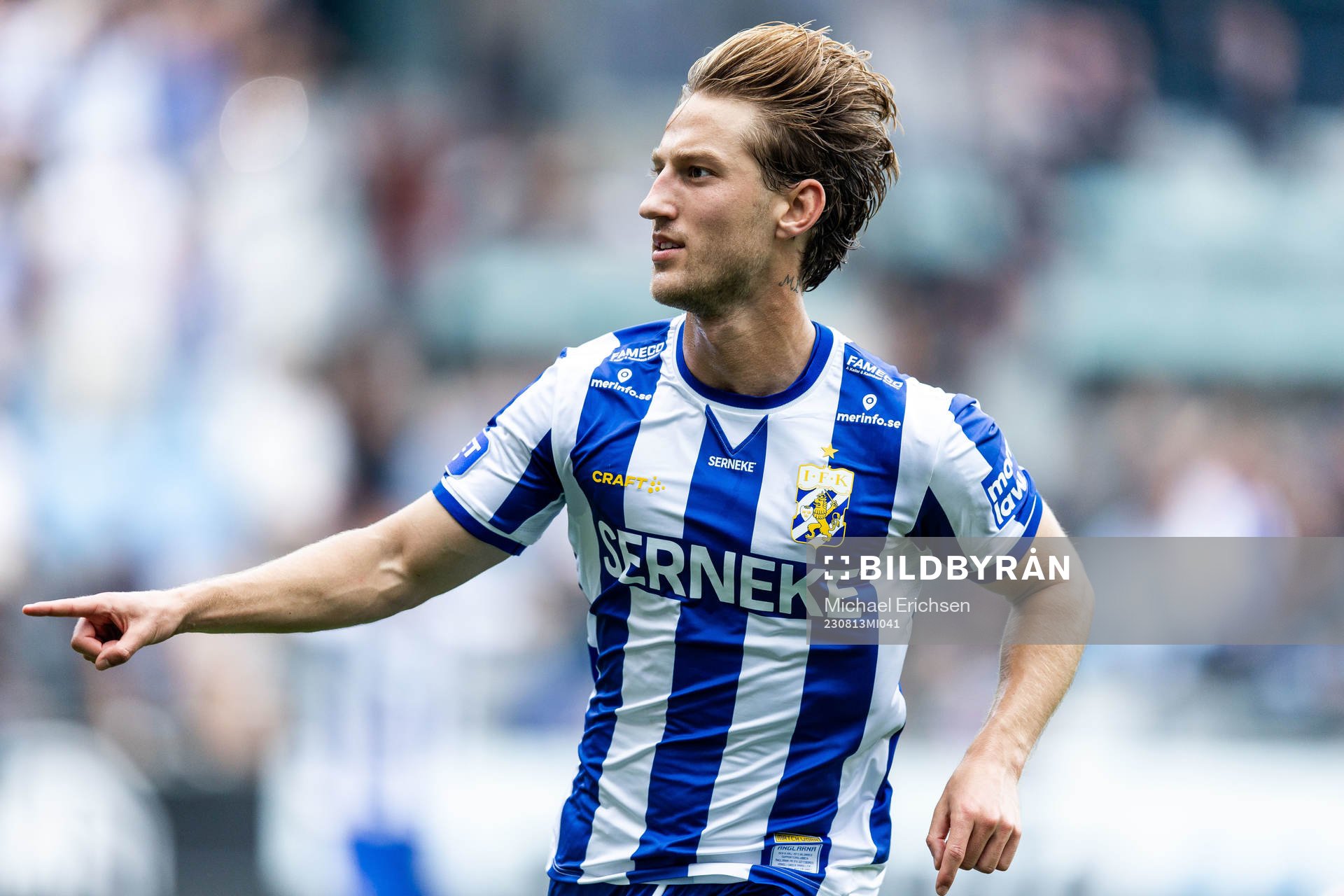 IFK Göteborgs Arbnor Mucolli jublar