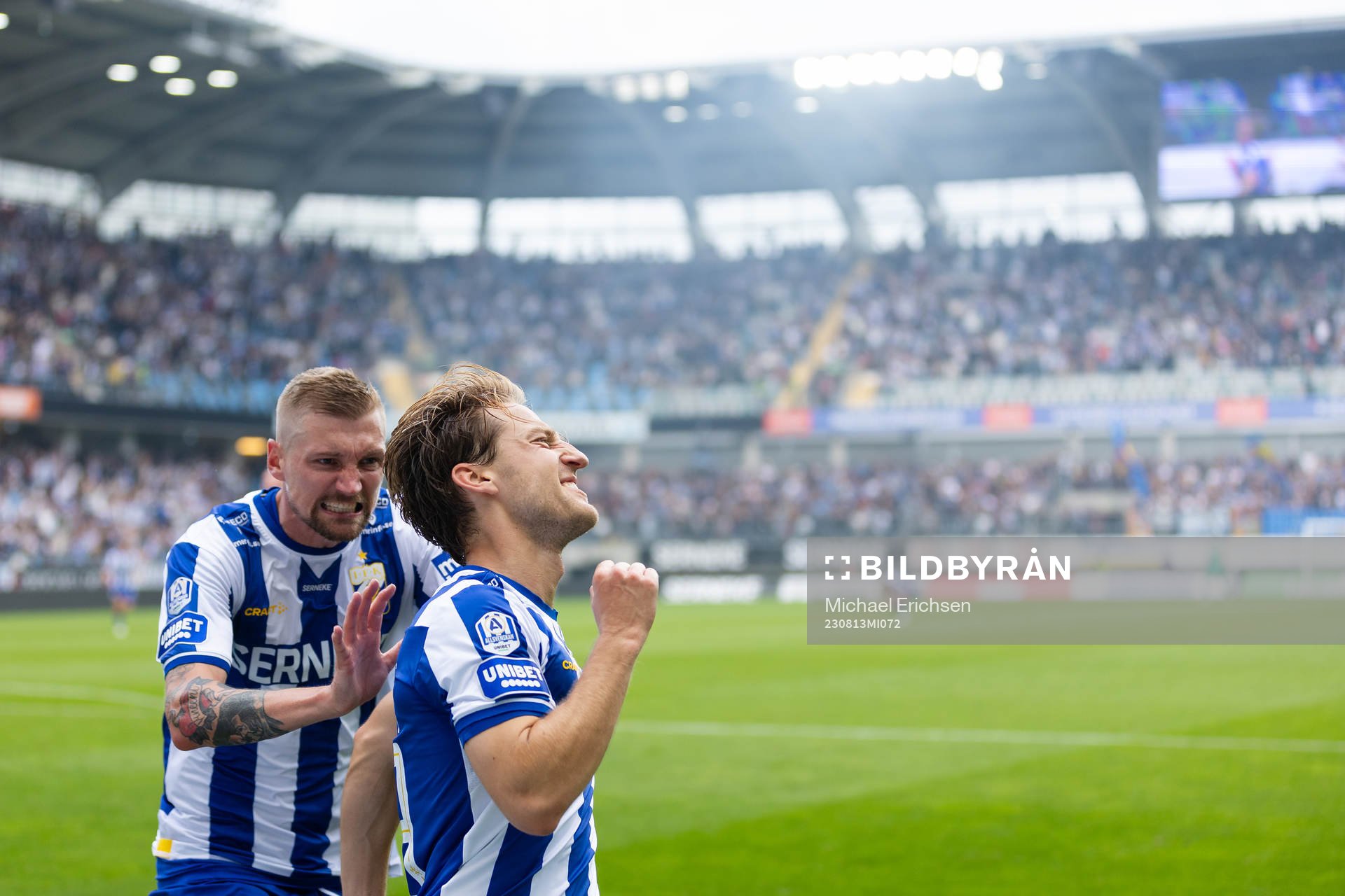 IFK Göteborgs Arbnor Mucolli jublar