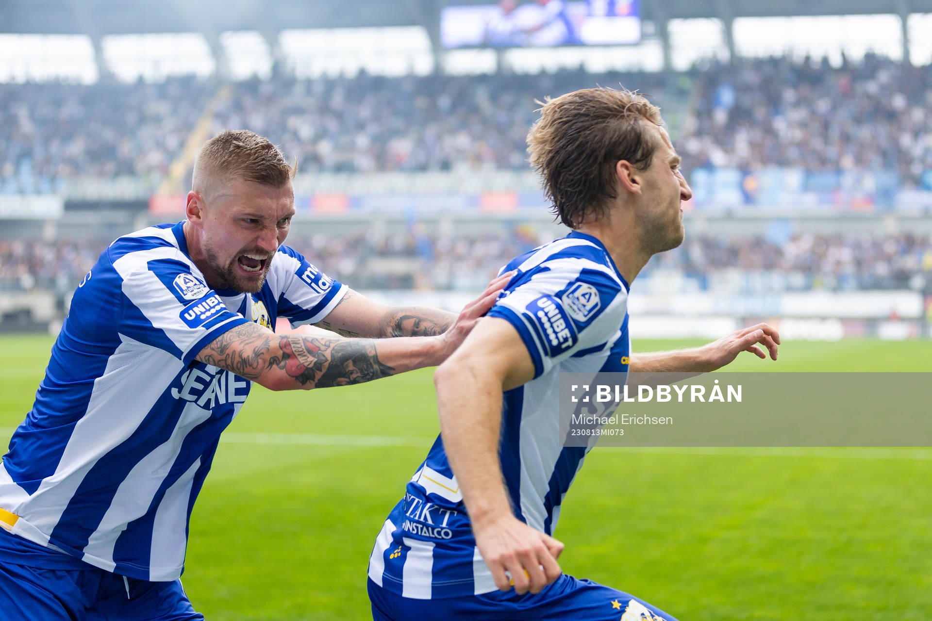 IFK Göteborgs Arbnor Mucolli jublar