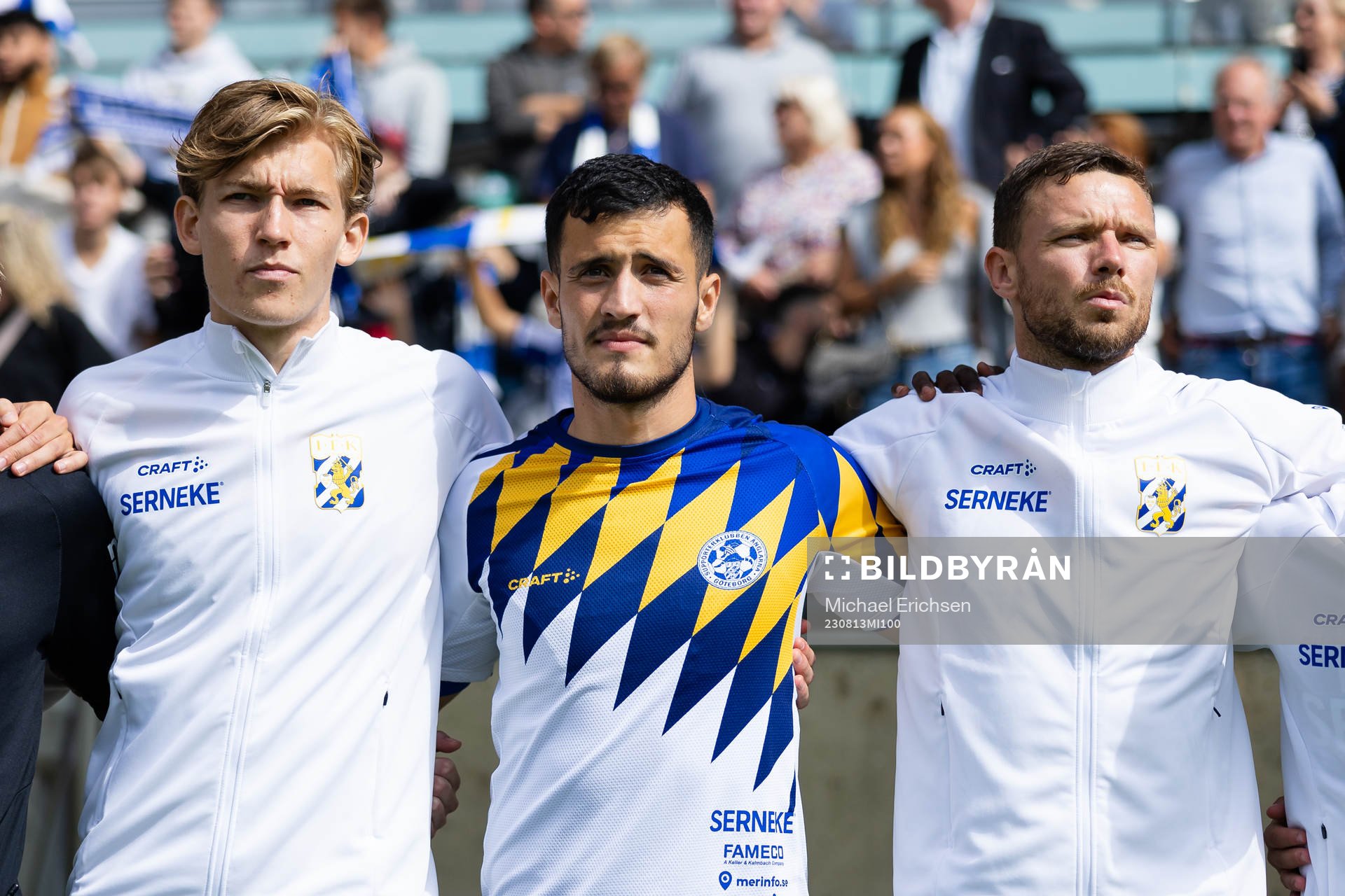 IFK Göteborgs Johan Bångsbo, Astrit Selmani och Marcus