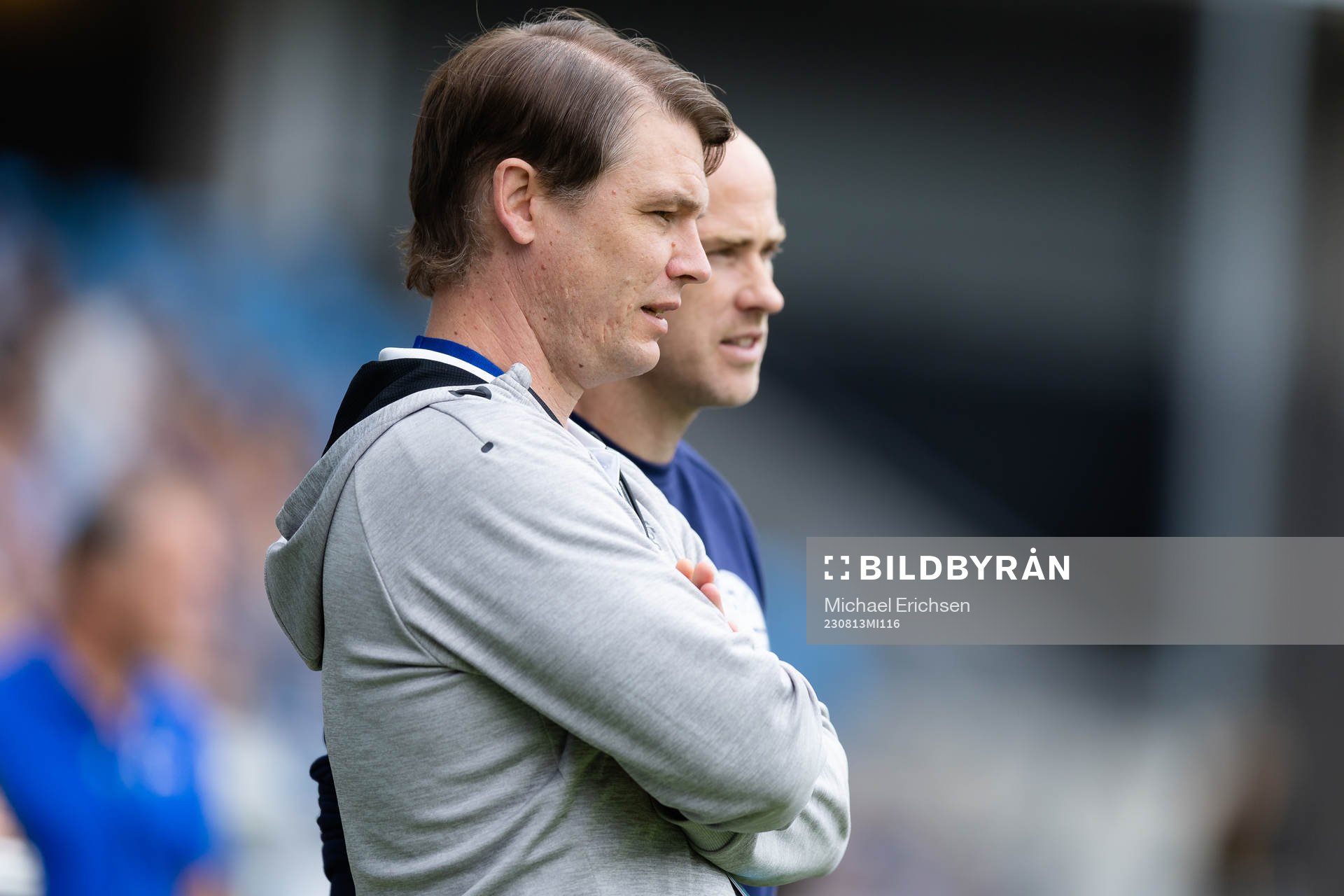 IFK Göteborgs tekniske direktör Ola Larsson och tränare
