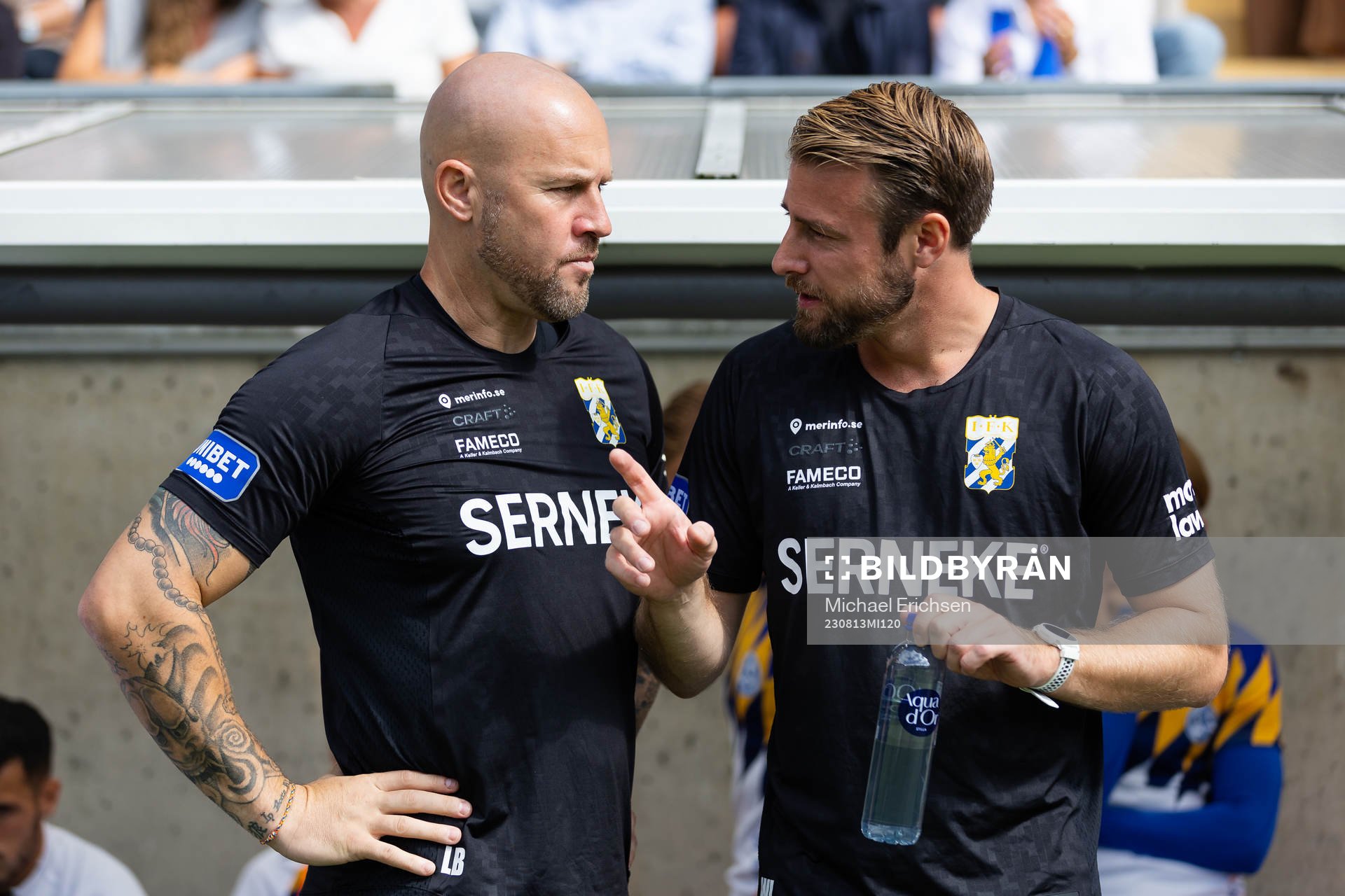 IFK Göteborgs målvaktstränare Lee Baxter och