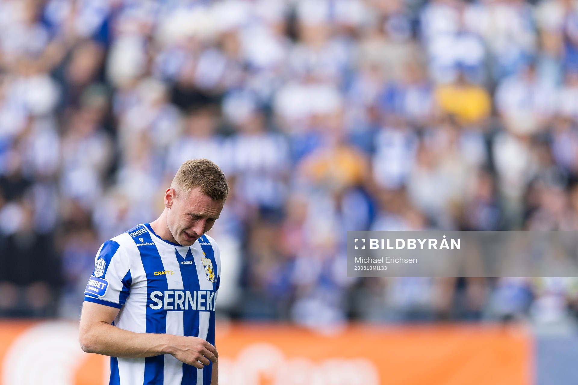 IFK Göteborgs Sebastian Ohlsson tvingas byta