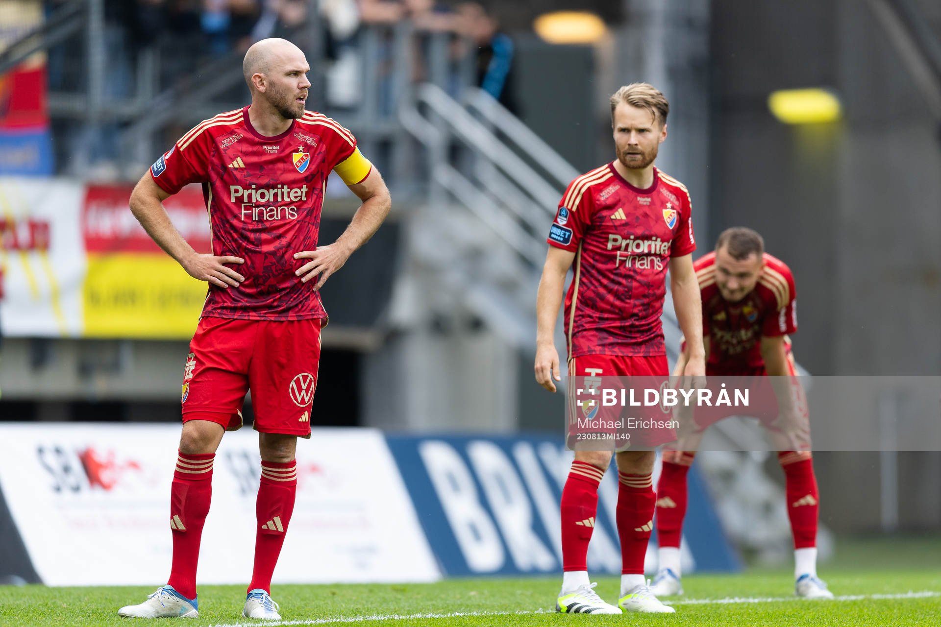 Djurgårdens Jesper Löfgren och Jacob Une Larsson