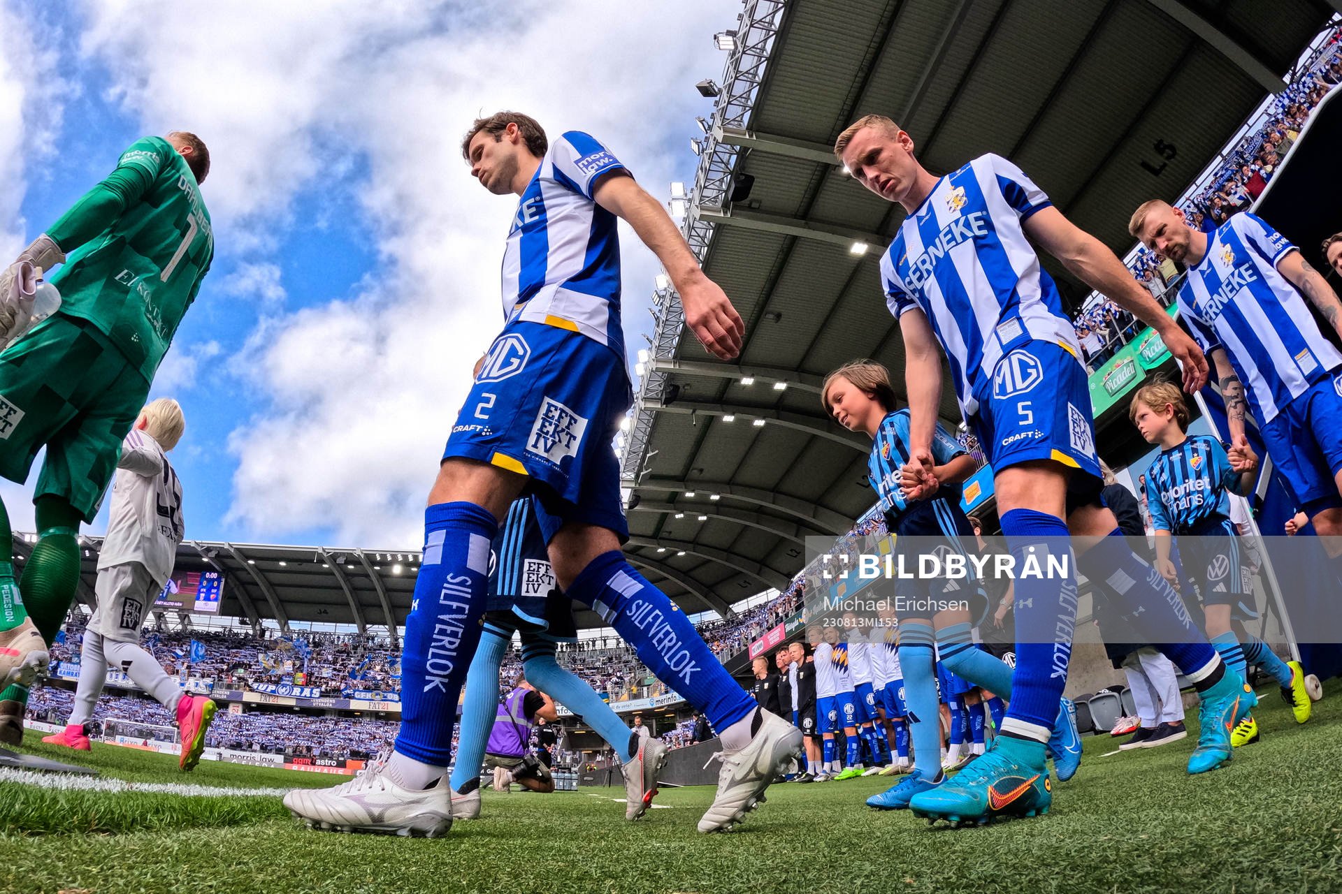 IFK Göteborgs Emil Salomonsson och Sebastian Ohlsson på
