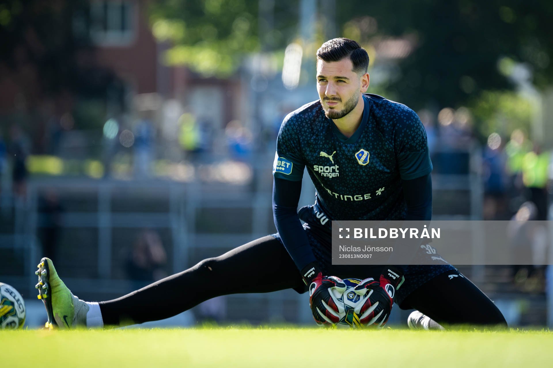 Halmstads målvakt Marko Johansson