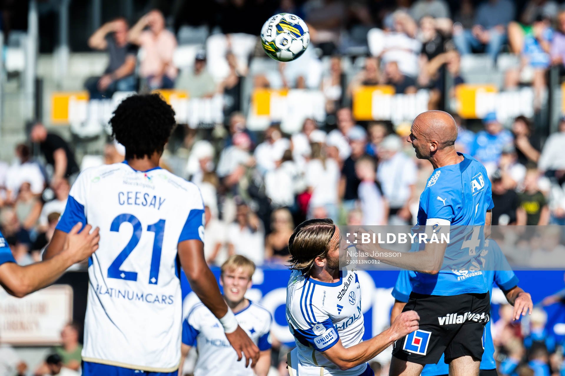IFK Norrköpings Christoffer Nyman och Halmstads Andreas