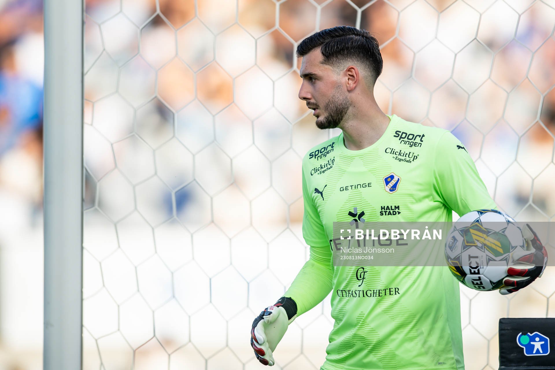 Halmstads målvakt Marko Johansson