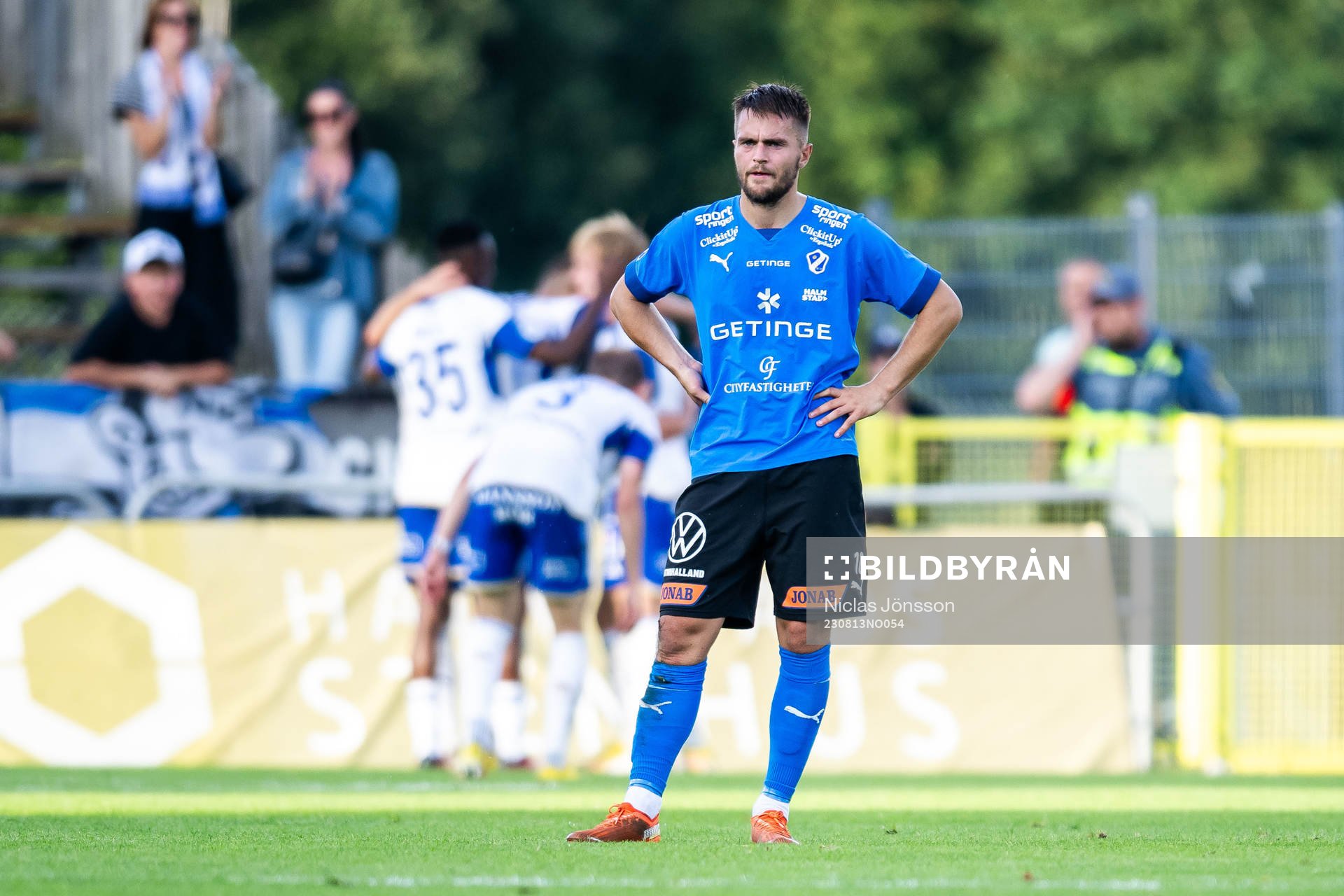 Halmstads Benjamin Hjertstrand deppar
