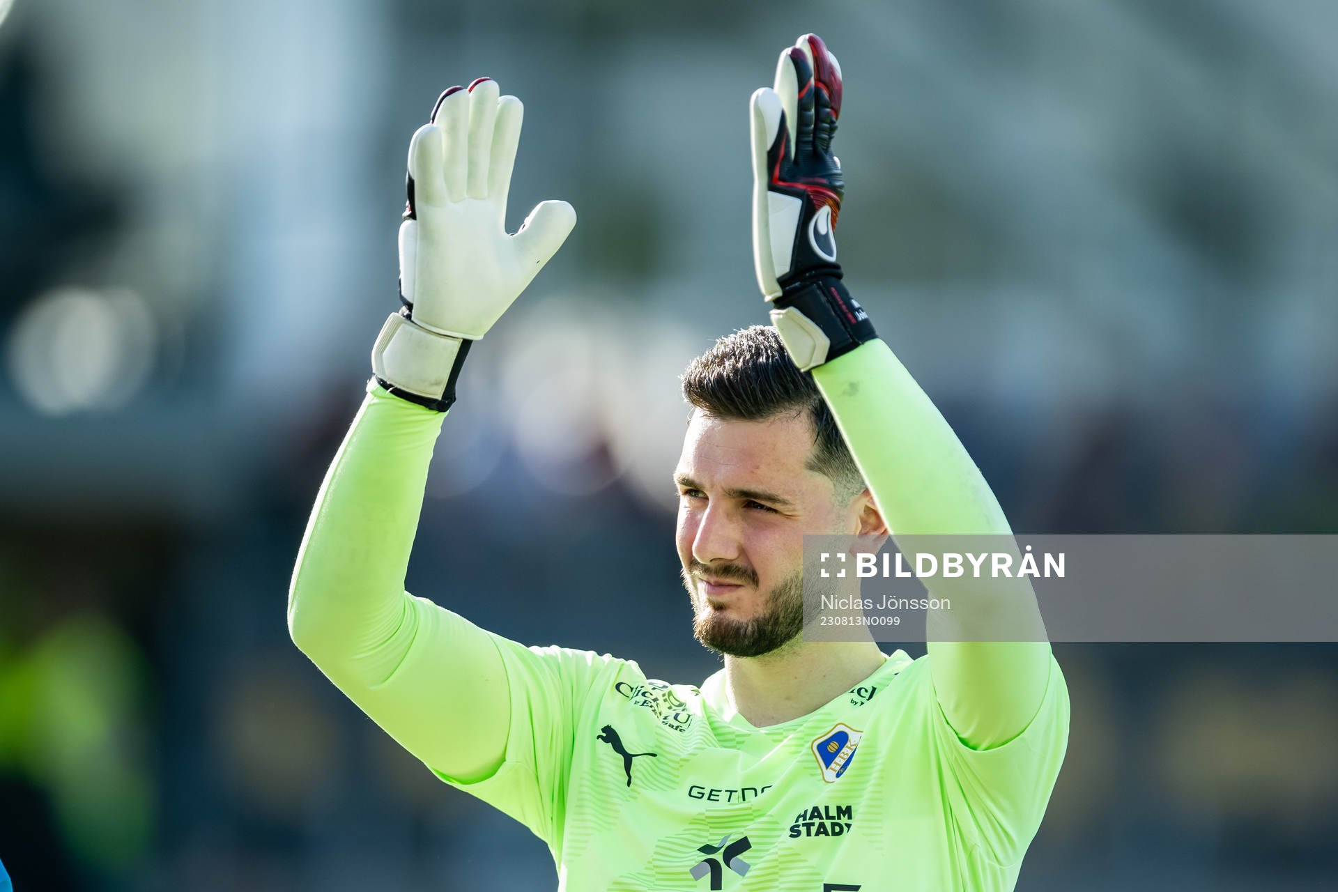 Halmstads målvakt Marko Johansson