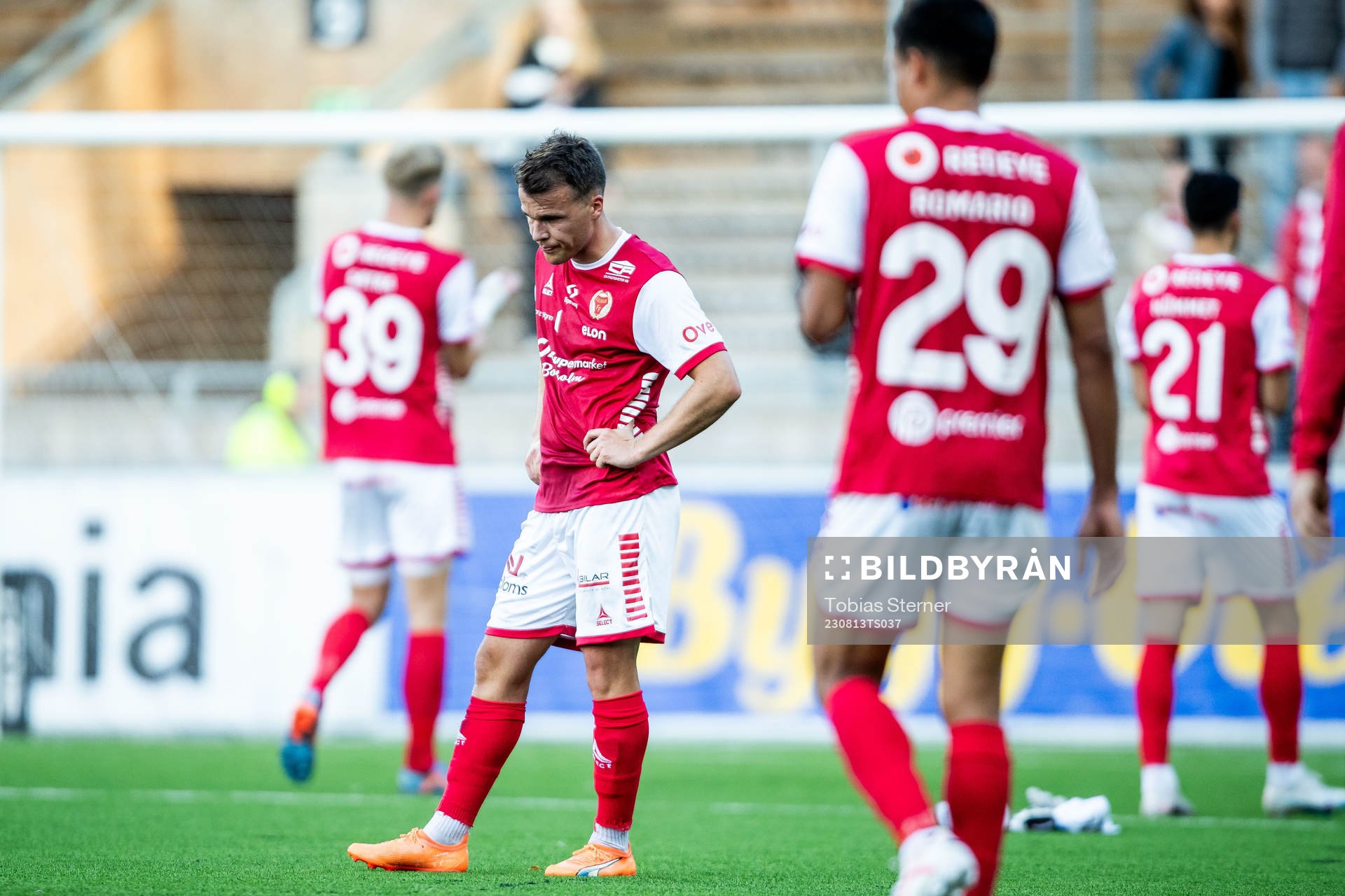 Kalmars Simon Skrabb deppar