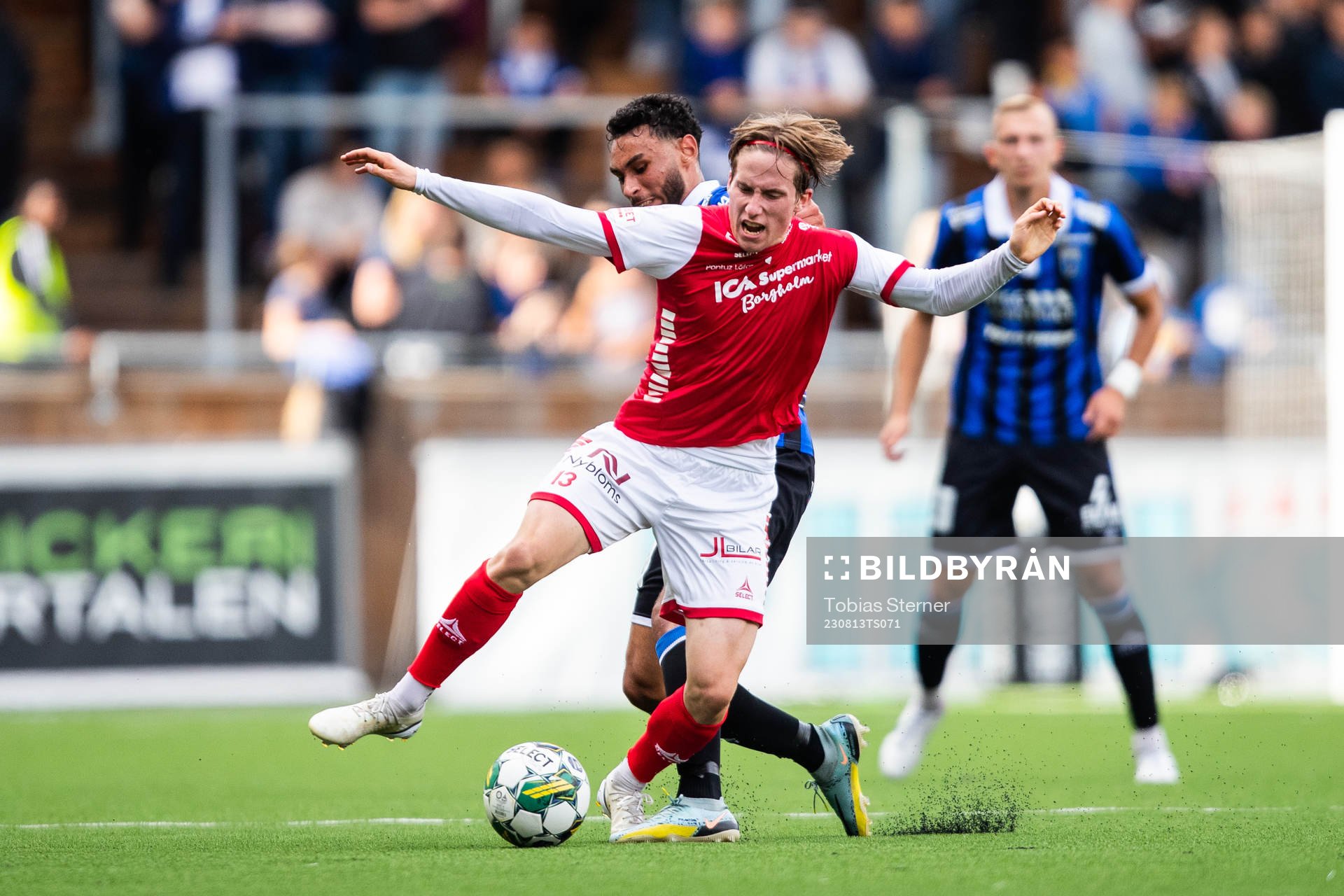 Sirius Joakim Persson och Kalmars Johan Karlsson