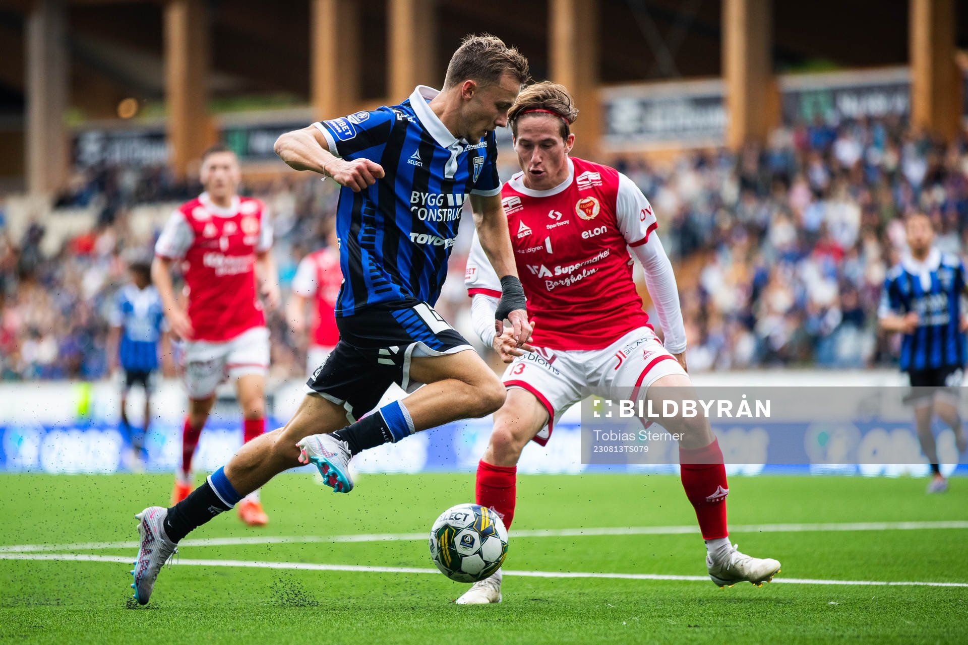 Sirius Melker Heier och Kalmars Johan Karlsson