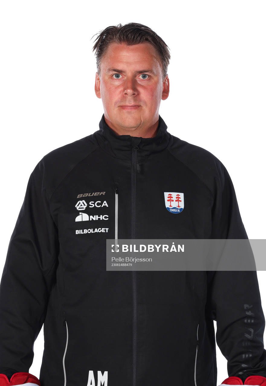 Timrås Assisterande tränare Andreas Molinder