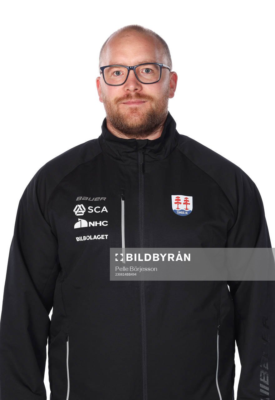 Timrås Materialförvaltare Hampus Eriksson