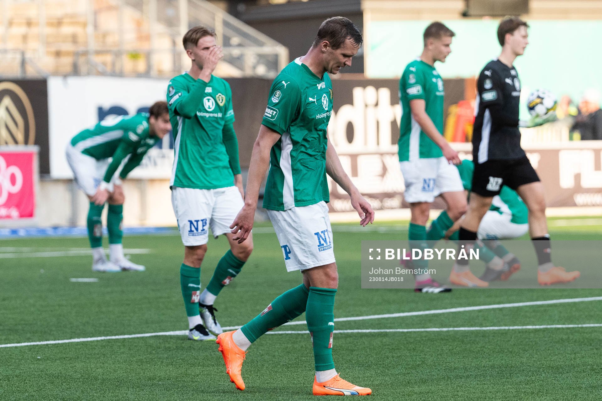 Jönköpings Södras spelare deppar