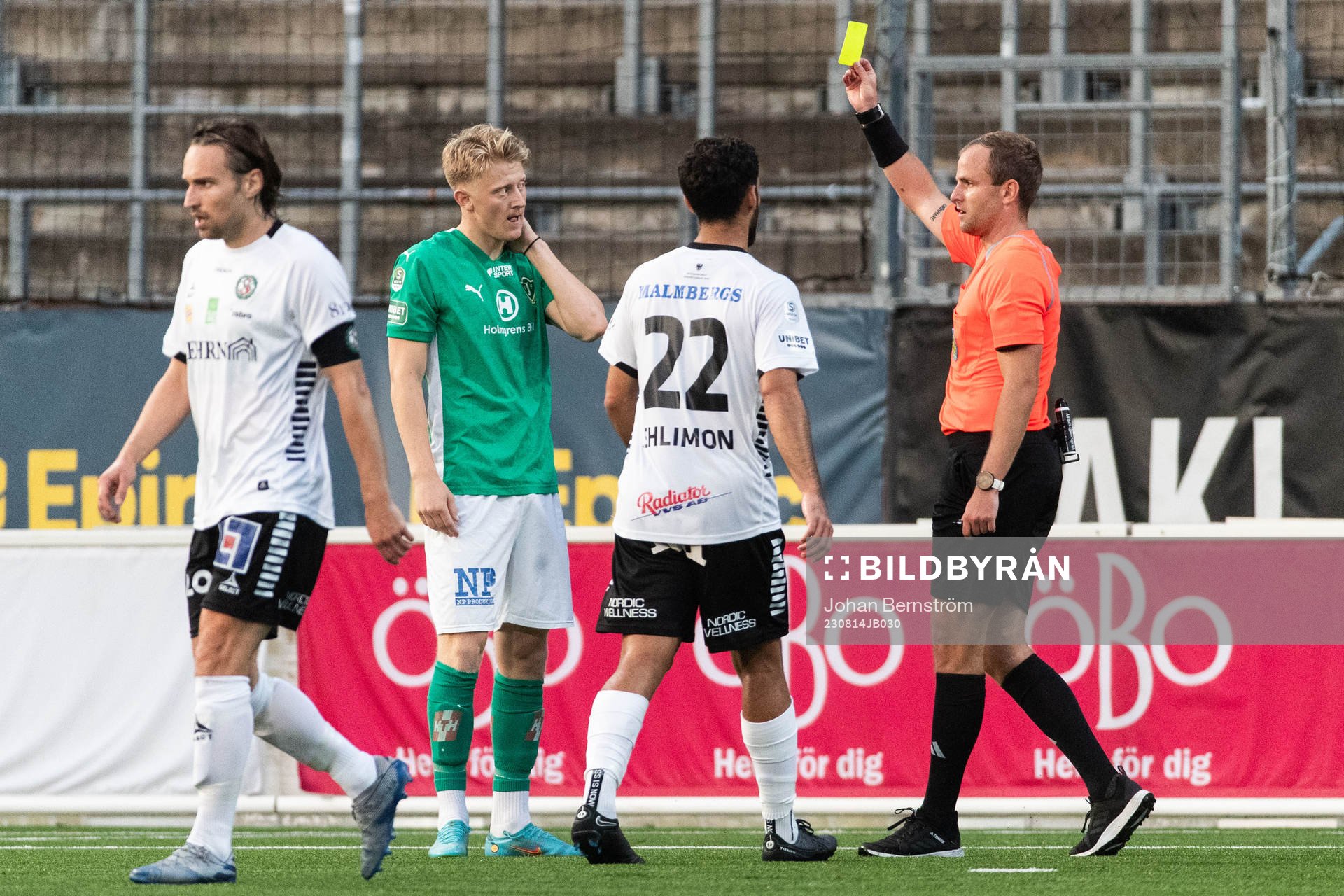 Jönköpings Södras Elias Nordström deppar