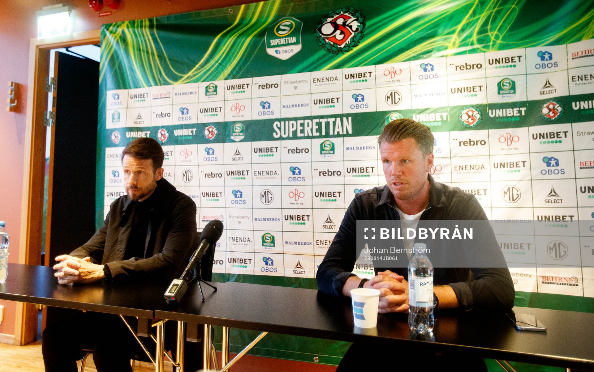 Jönköpings Södras tränare Andres Garcia och Örebros