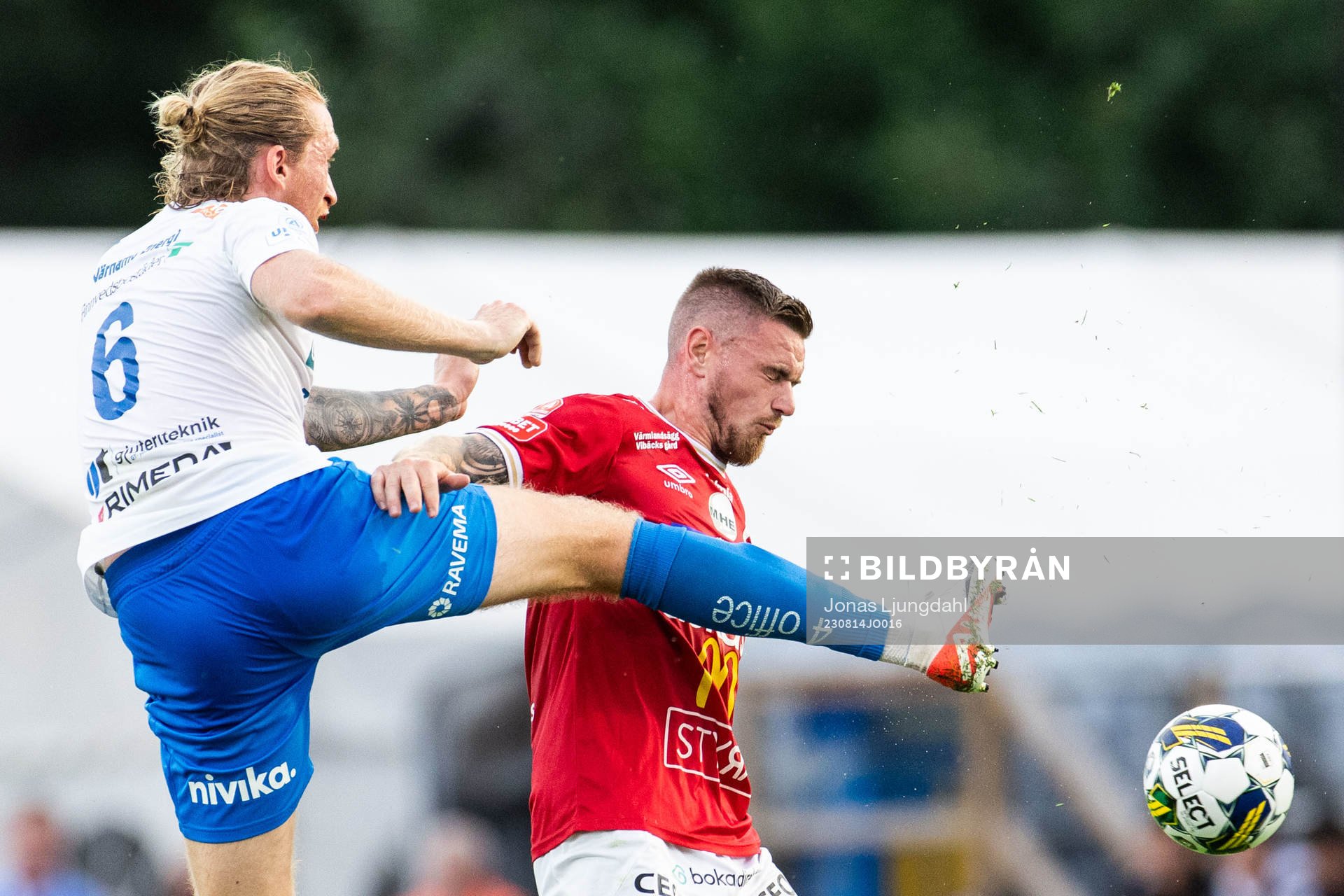 Värnamos Hampus Näsström och Degerfors Rasmus Örqvist