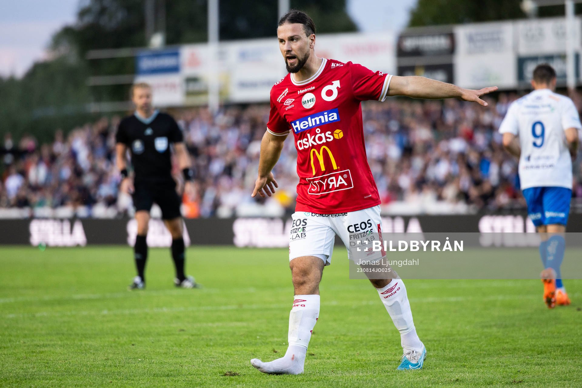 Degerfors Abdelkarim Mammar Chaouche utan sko
