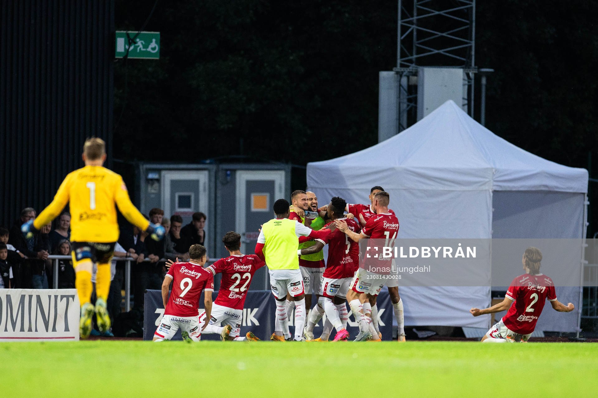 Degerfors Diego De Jesus Campos Ballestero jublar med