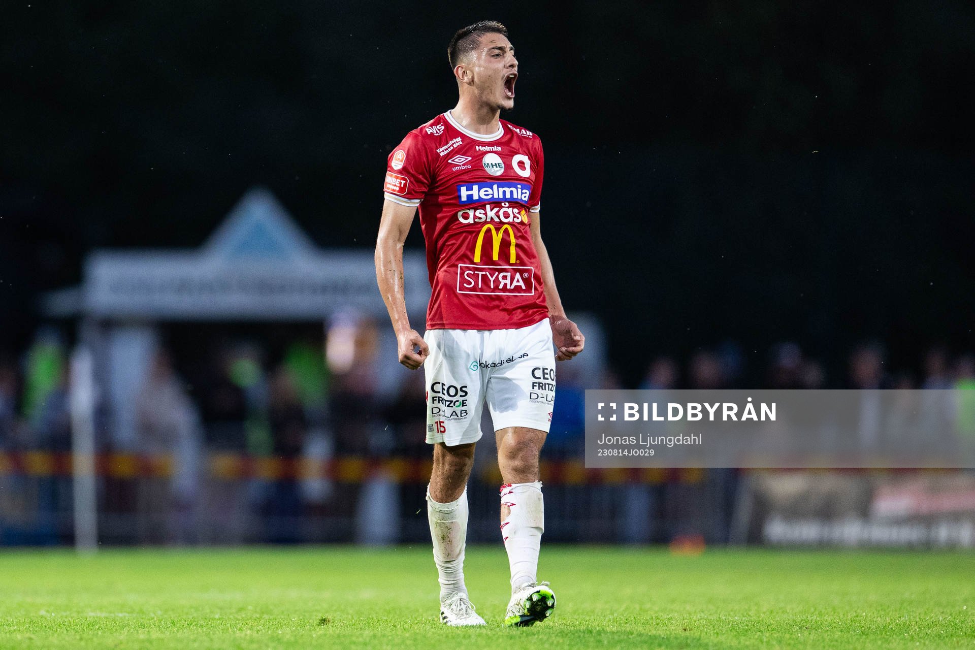 Degerfors Seid Korac jublar