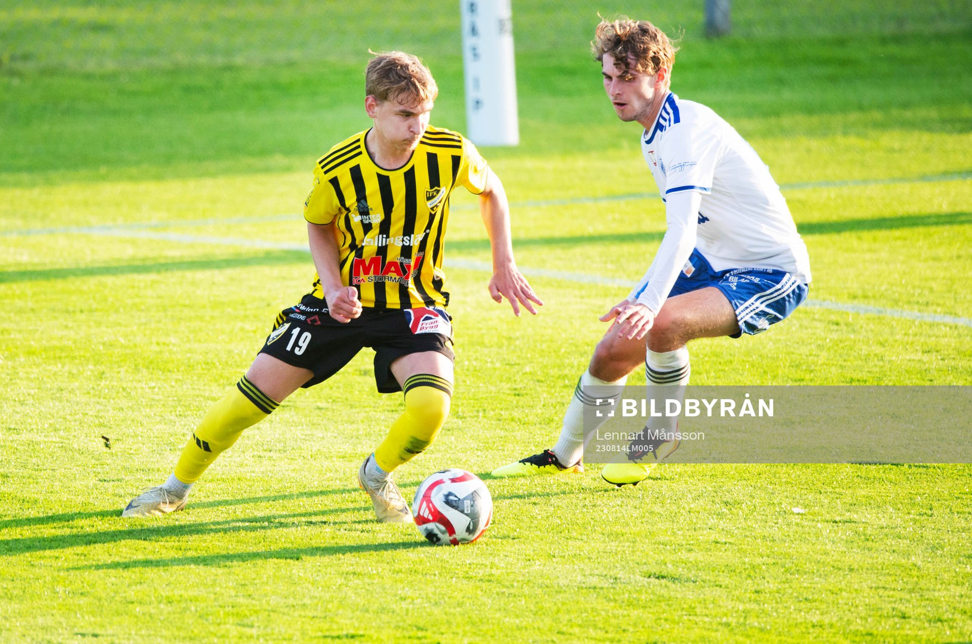 IFK Hässleholms Amir Ramanovski i matchen i DM mellan IFK