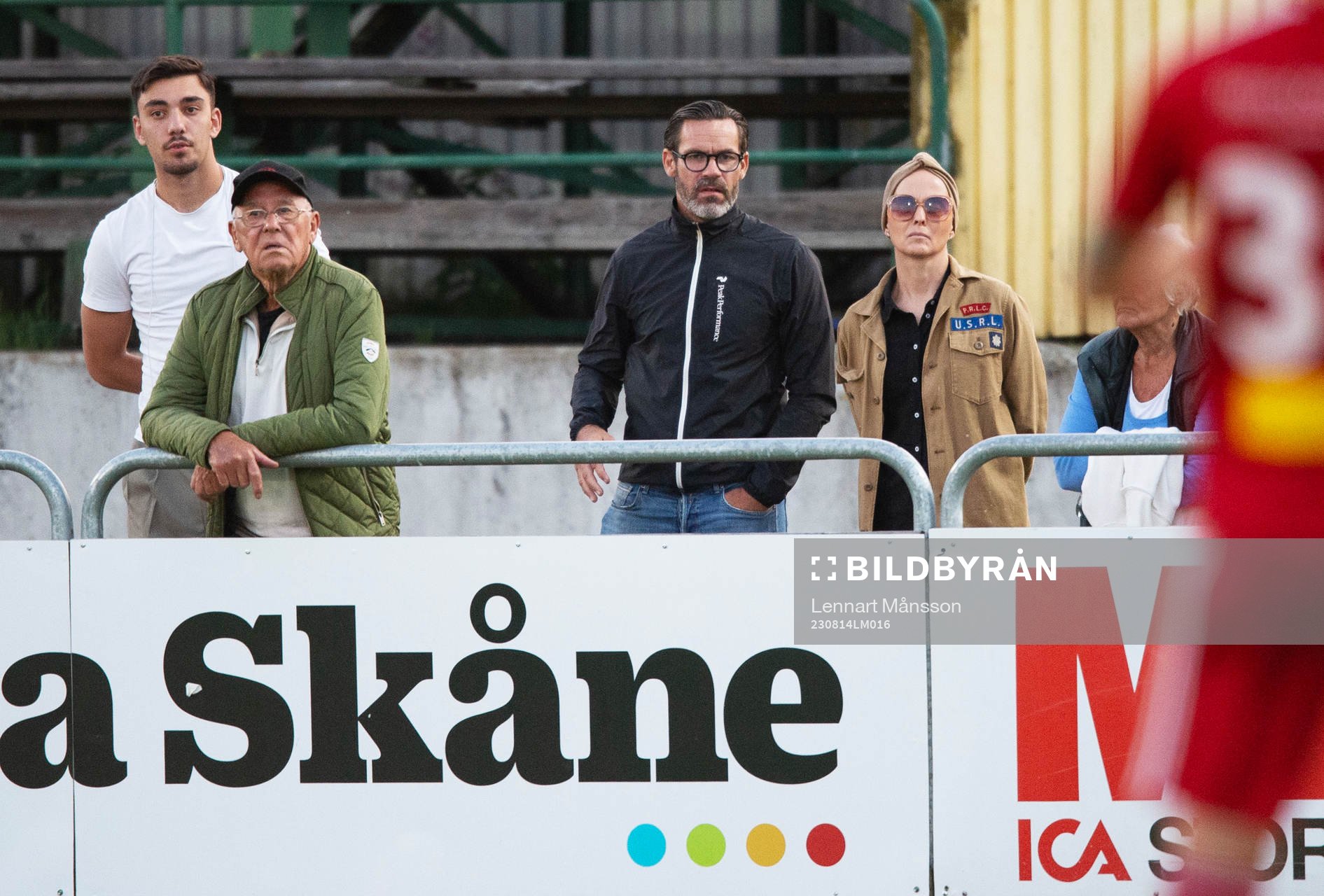 i matchen i DM mellan IFK Hässleholm och IFK Simrishamn, i