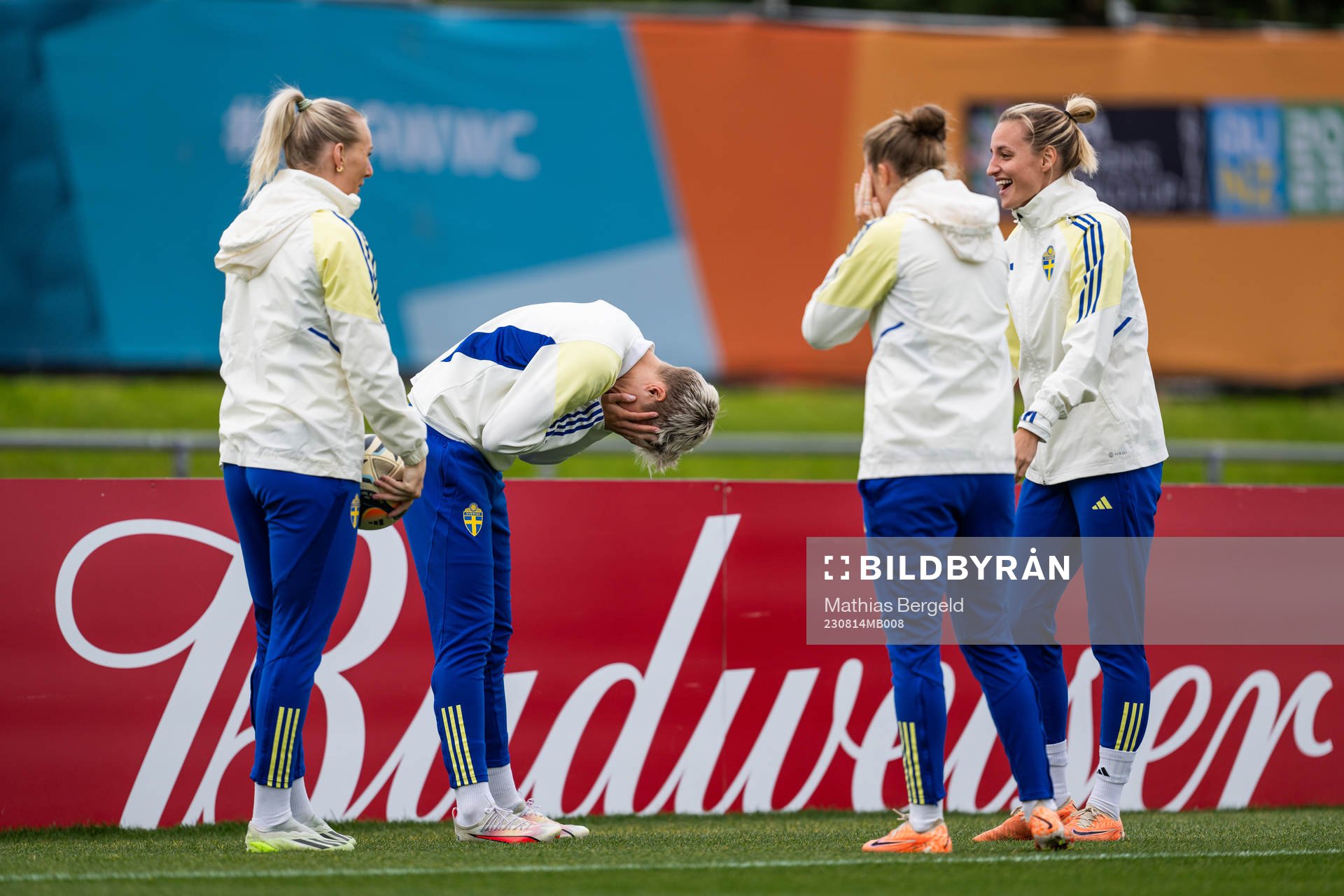 Stina Blackstenius, Lina Hurtig, Filippa Angeldahl and