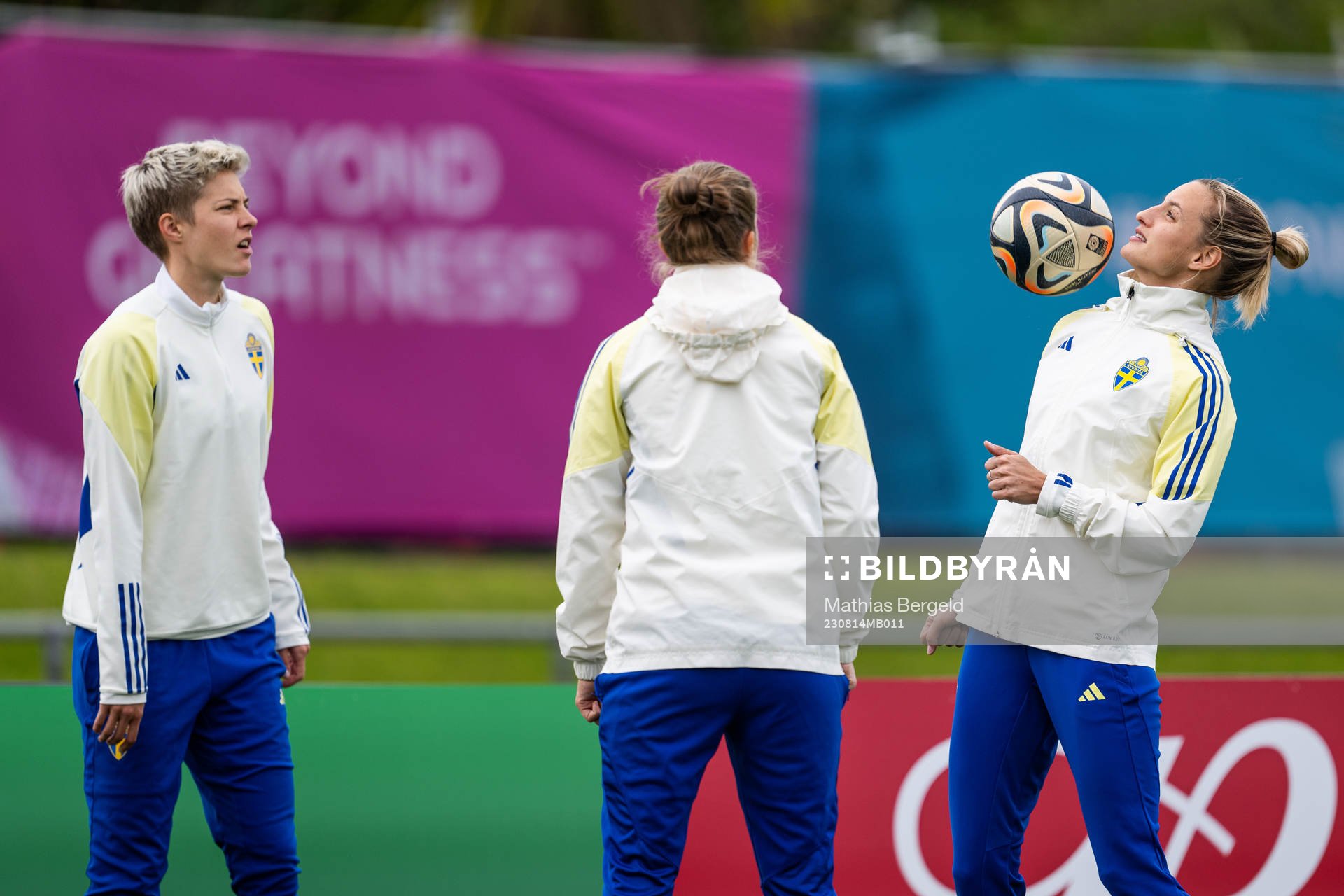 Lina Hurtig, Filippa Angeldahl and Nathalie Björn of the