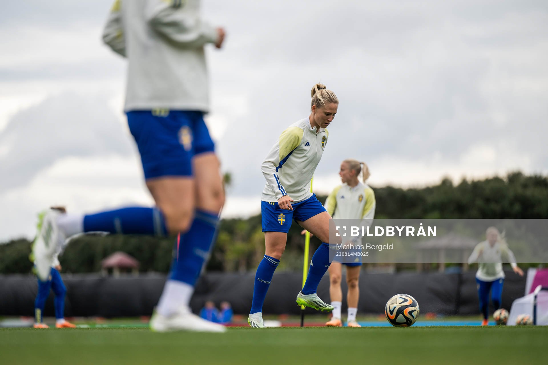 Rebecka Blomqvist of the Swedish women's national football