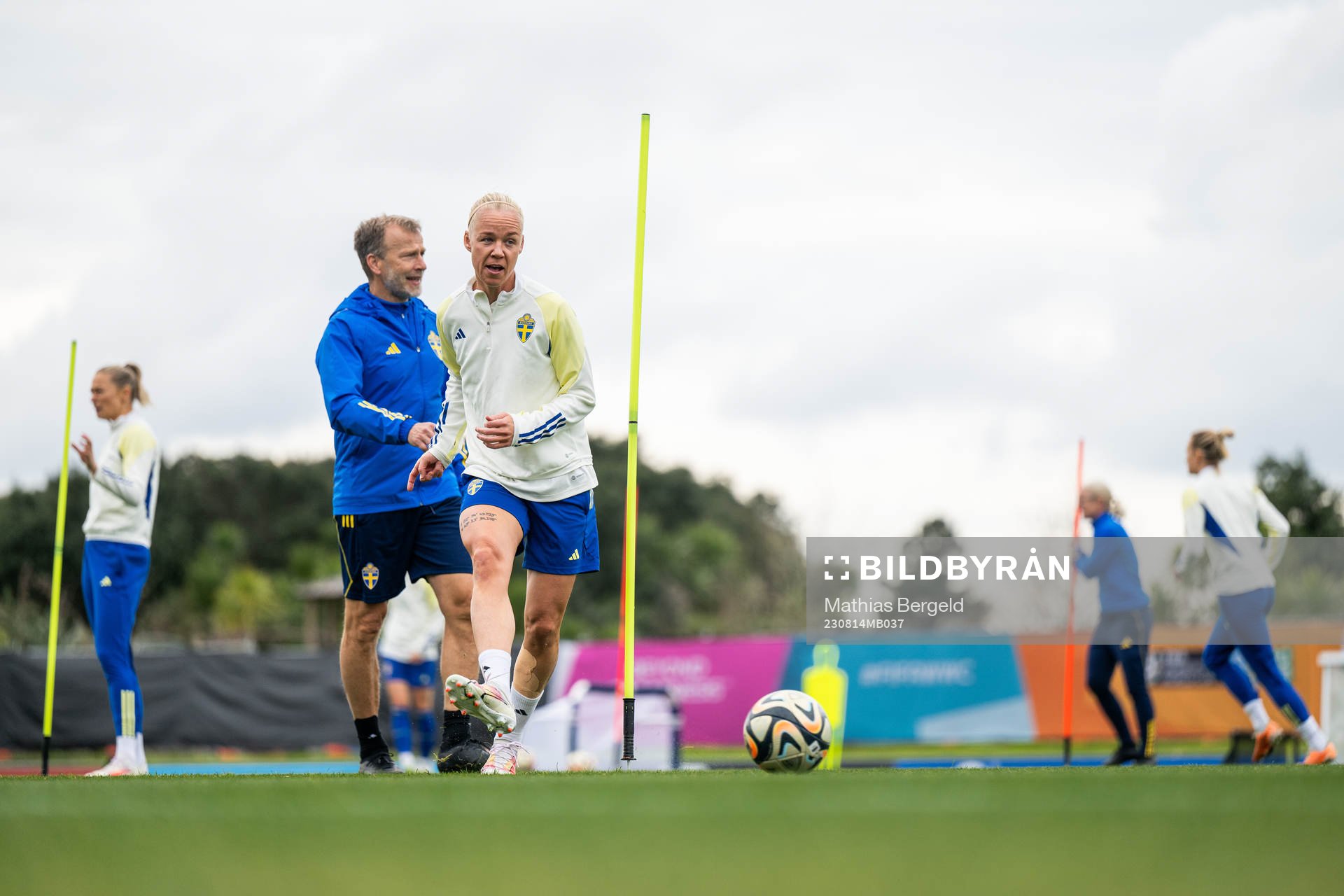 Caroline Seger of the Swedish women's national football
