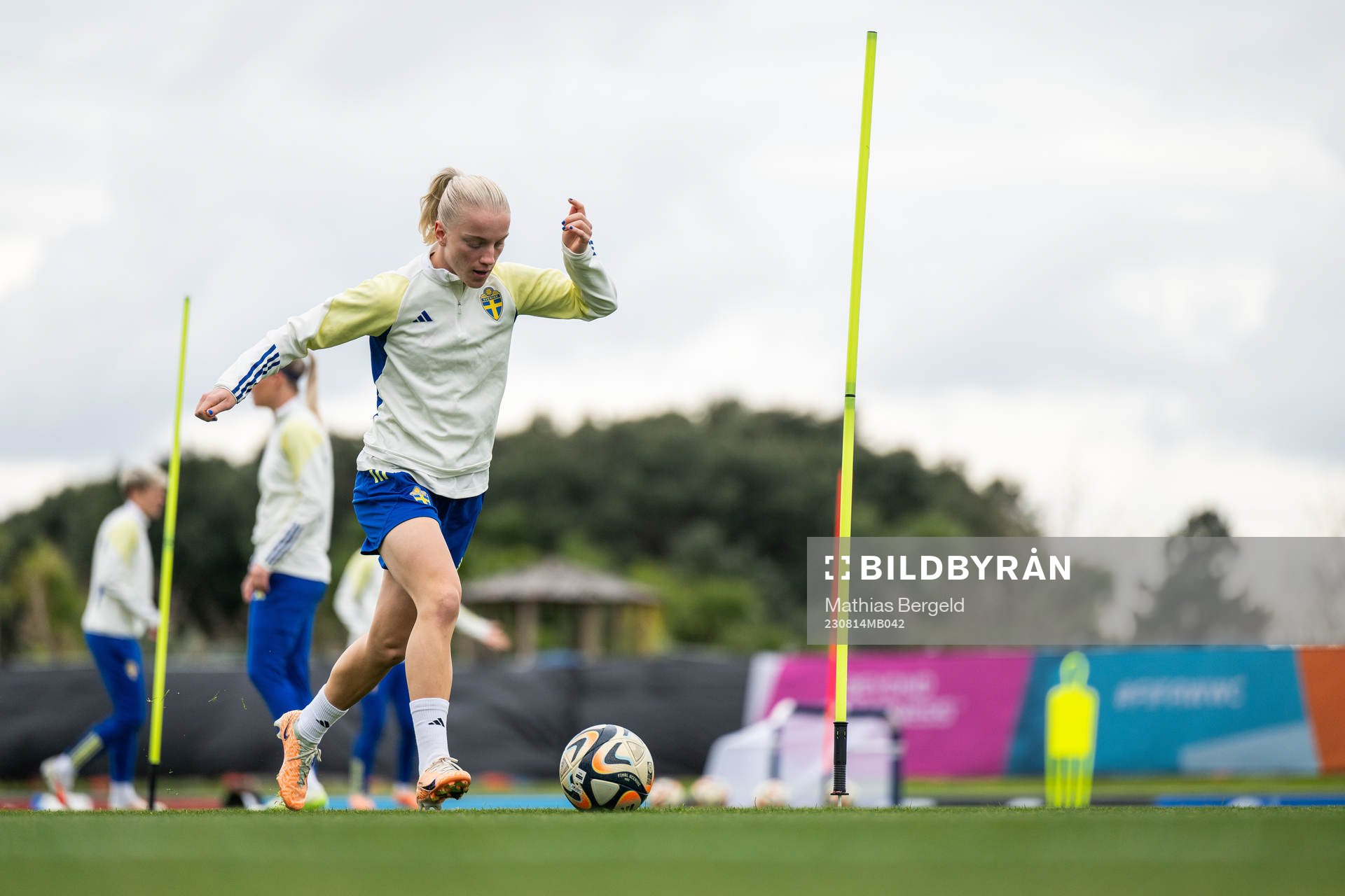 Anna Sandberg of the Swedish women's national football team