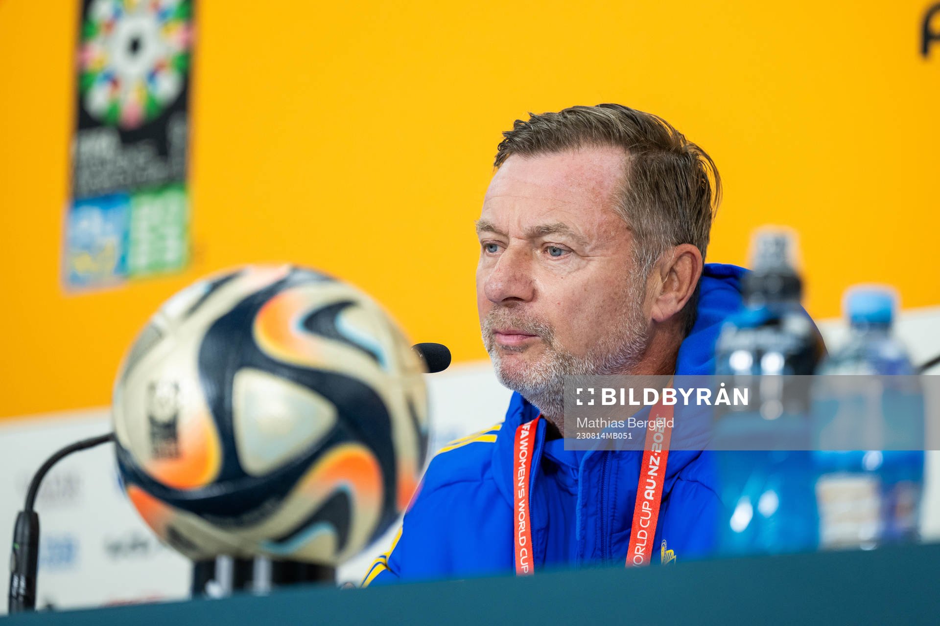 Head coach Peter Gerhardsson of the Swedish women's