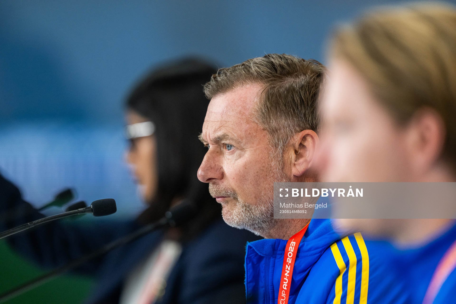 Head coach Peter Gerhardsson of the Swedish women's