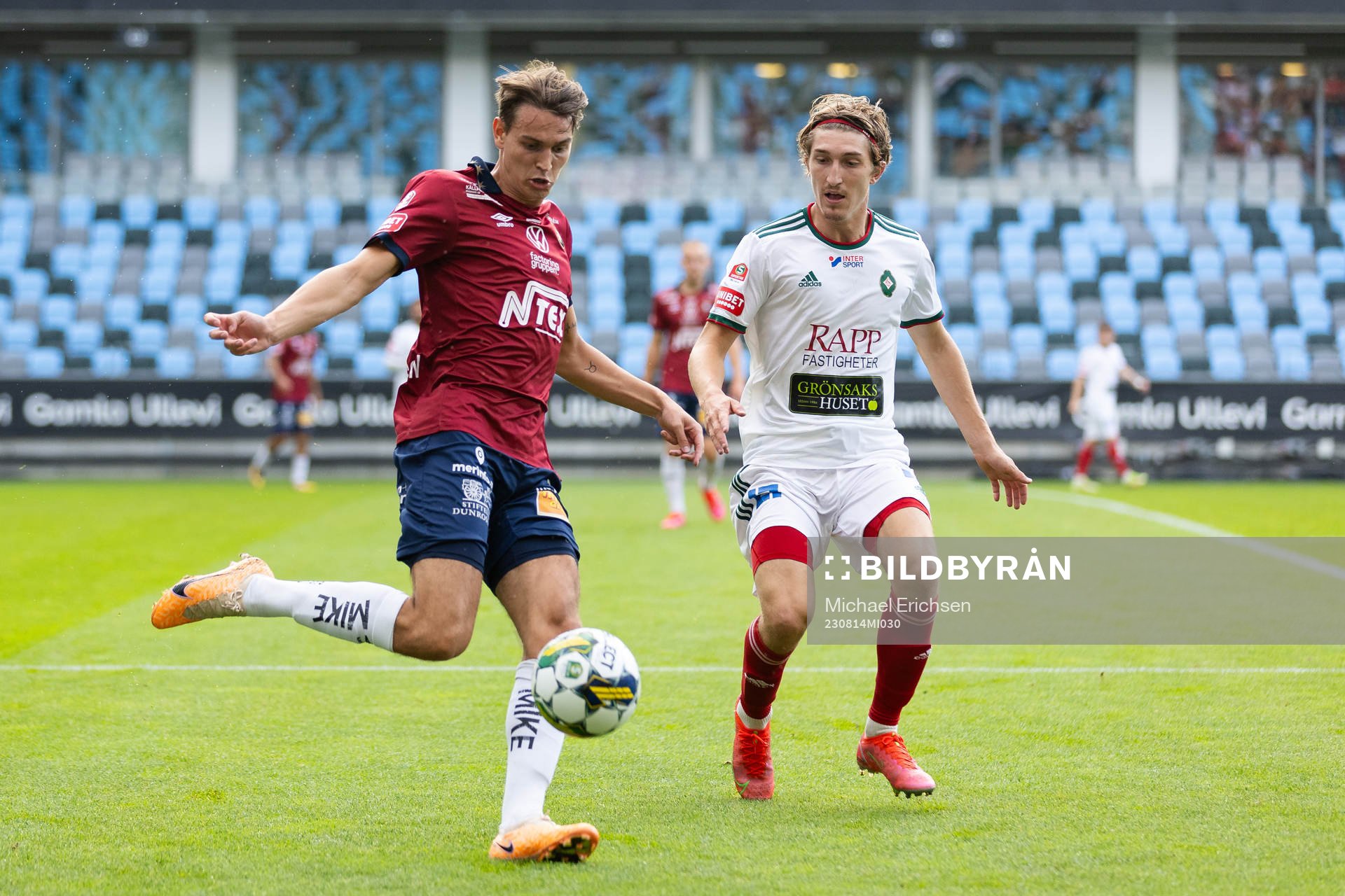 Örgrytes Noah Christoffersson och Skövde AIKs Hugo