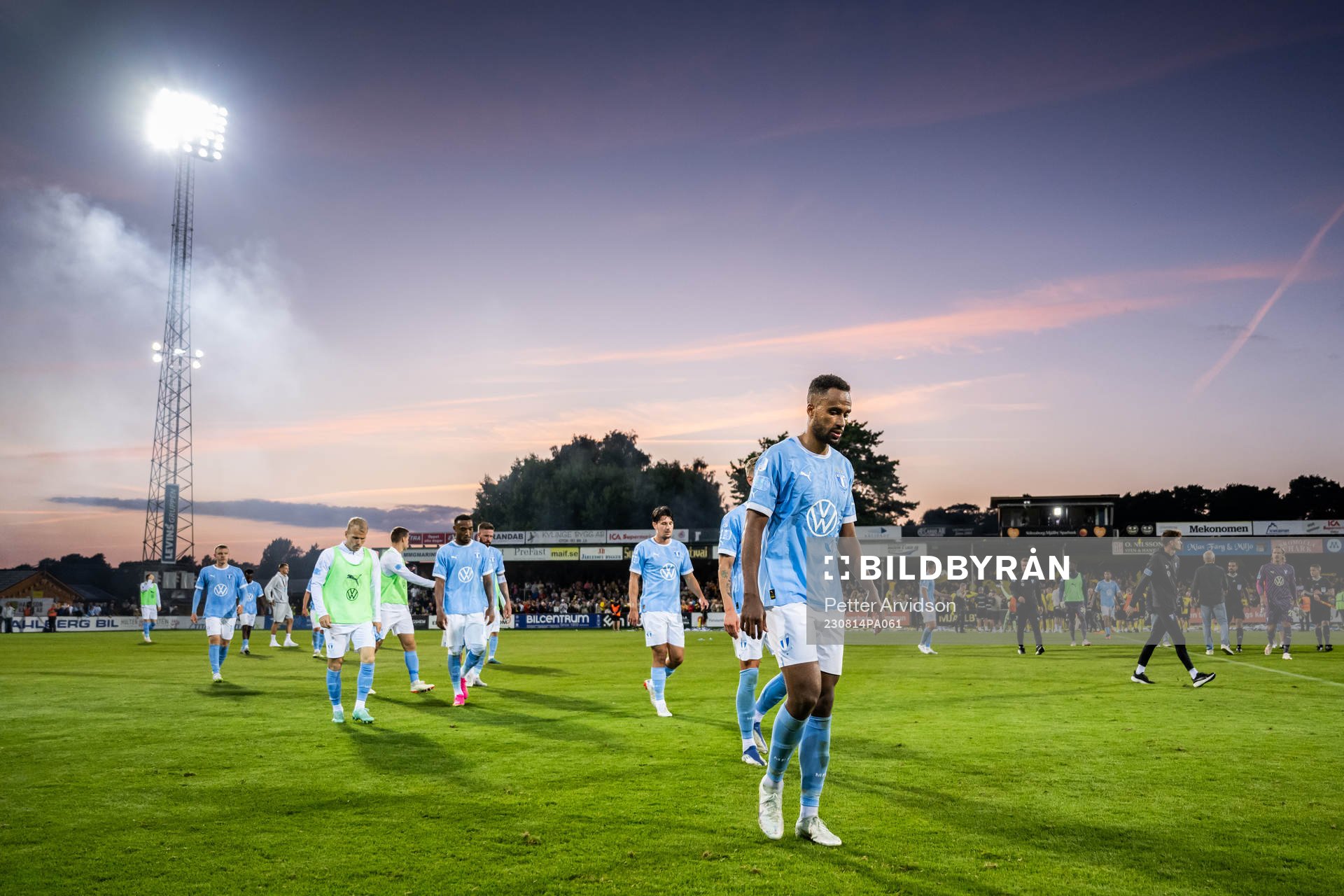 Malmö FFs Isaac Kiese Thelin deppar
