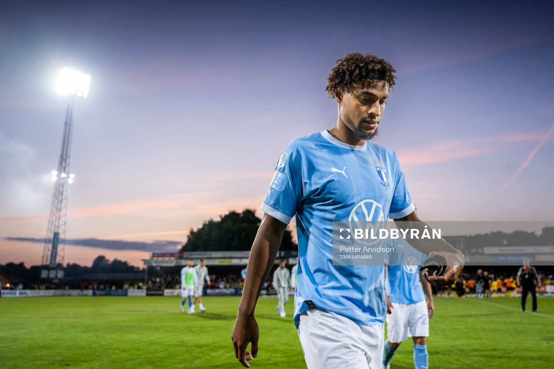 Malmö FFs Joseph Ceesay deppar