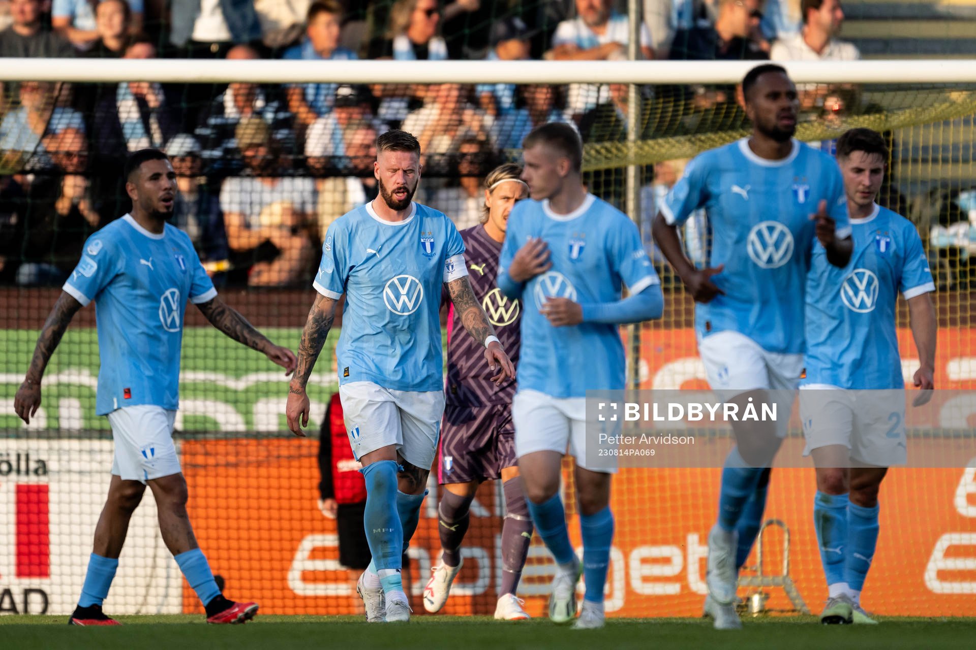 Malmö FFs Pontus Jansson (m) deppar