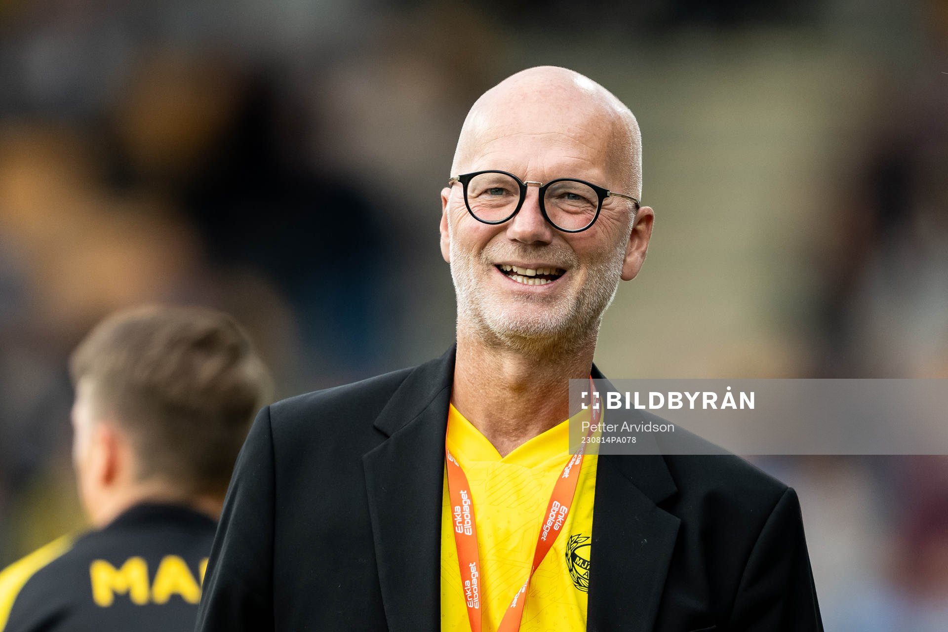 Mjällbys ordförande Magnus Emeus
