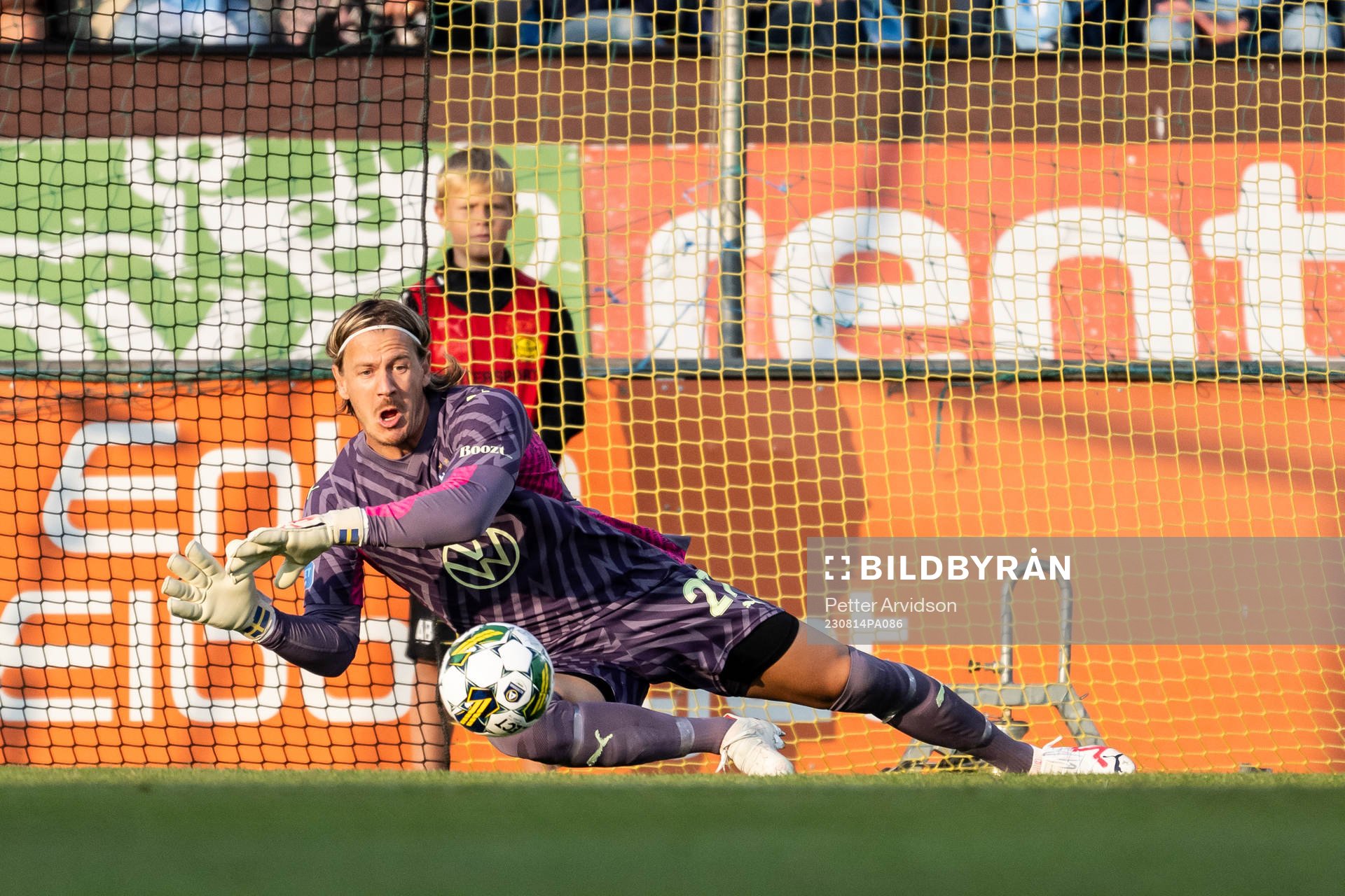 Malmö FFs målvakt Johan Dahlin