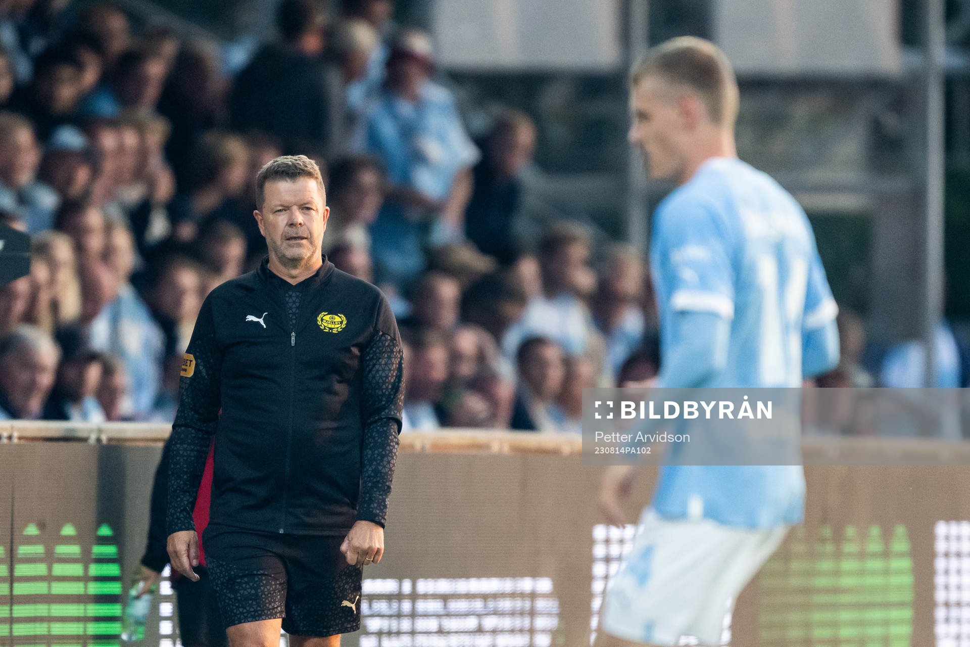 Mjällbys tränare Anders Torstensson
