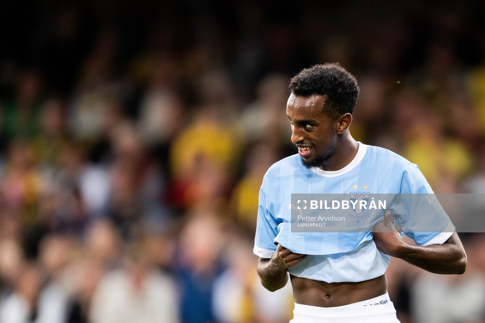 Malmö FFs Taha Ali deppar