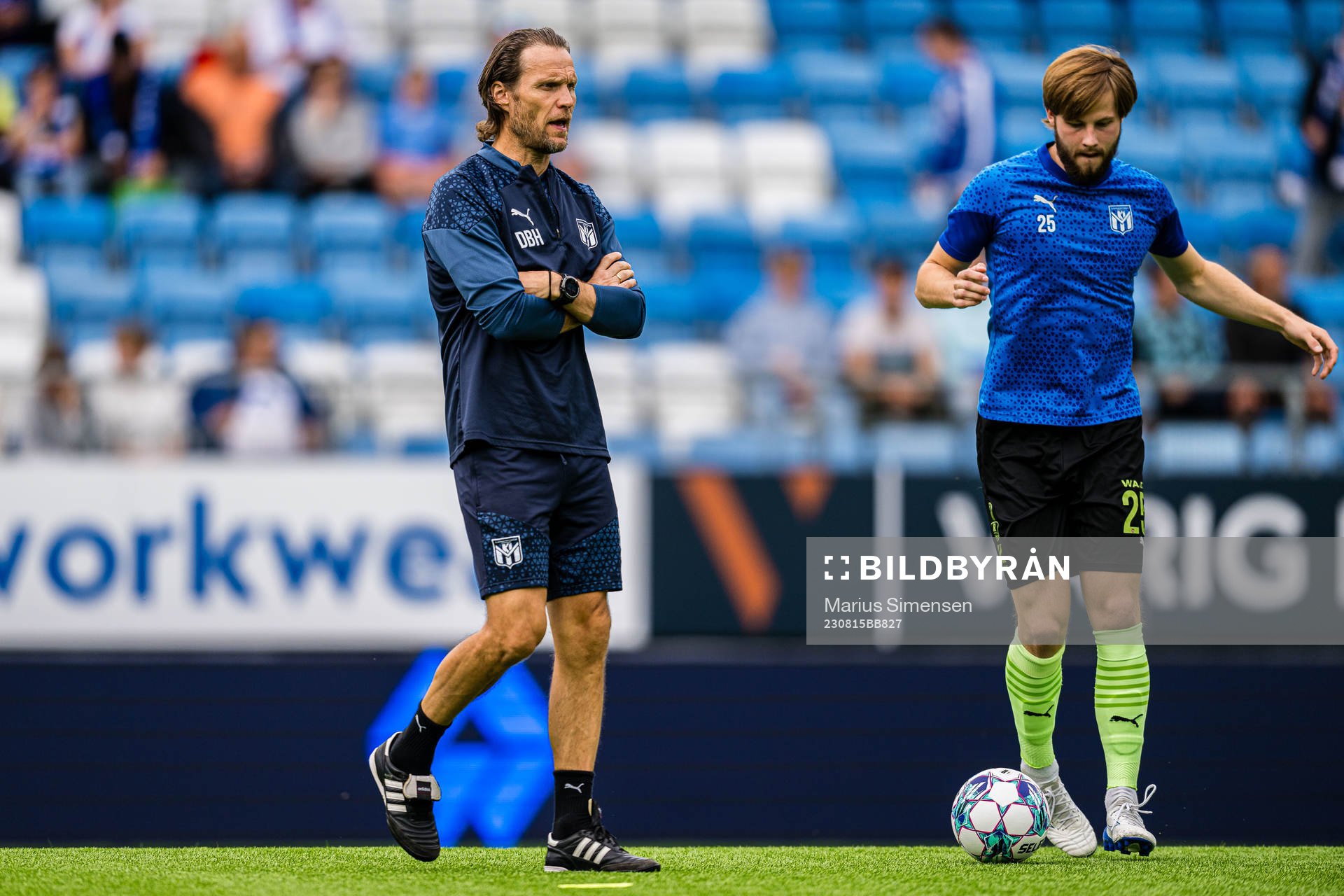 Daniel Berg Hestad, assistant coach of Klaksvík
