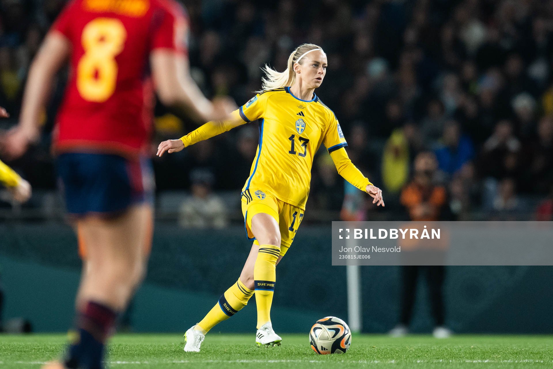 Amanda Ilestedt of Sweden