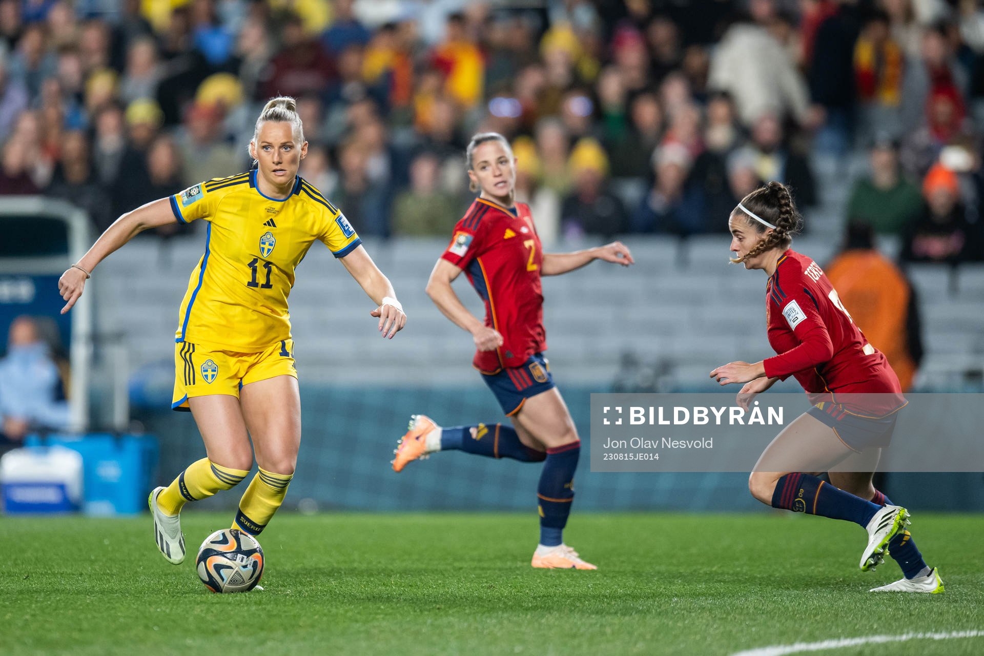 Stina Blackstenius of Sweden