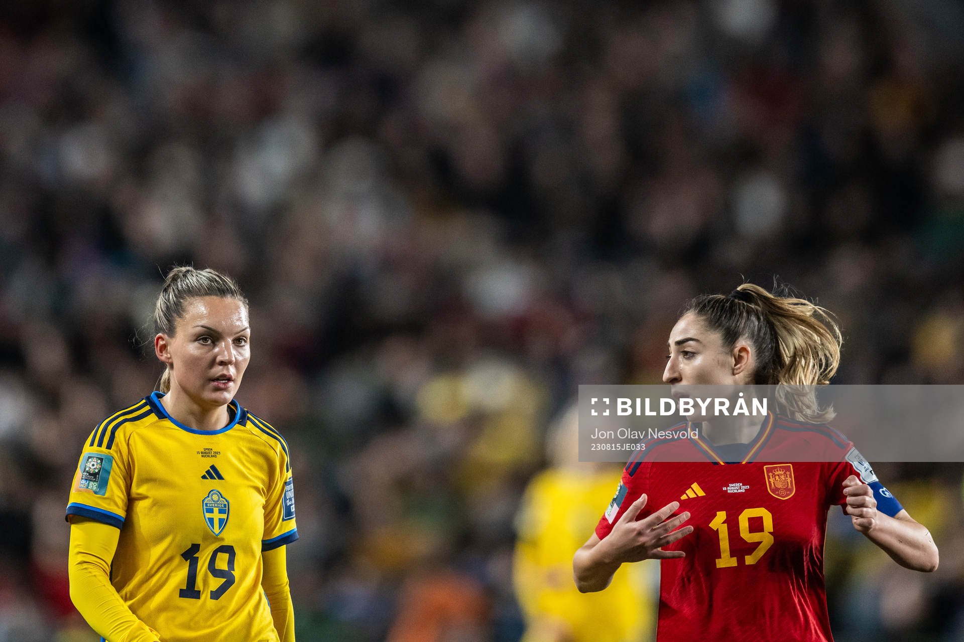 Johanna Rytting Kaneryd of Sweden and Olga Carmona of Spain
