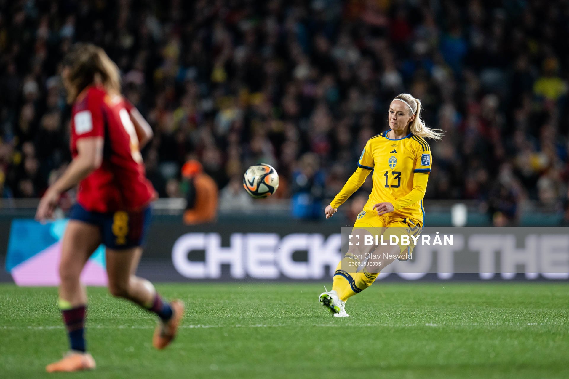 Amanda Ilestedt of Sweden